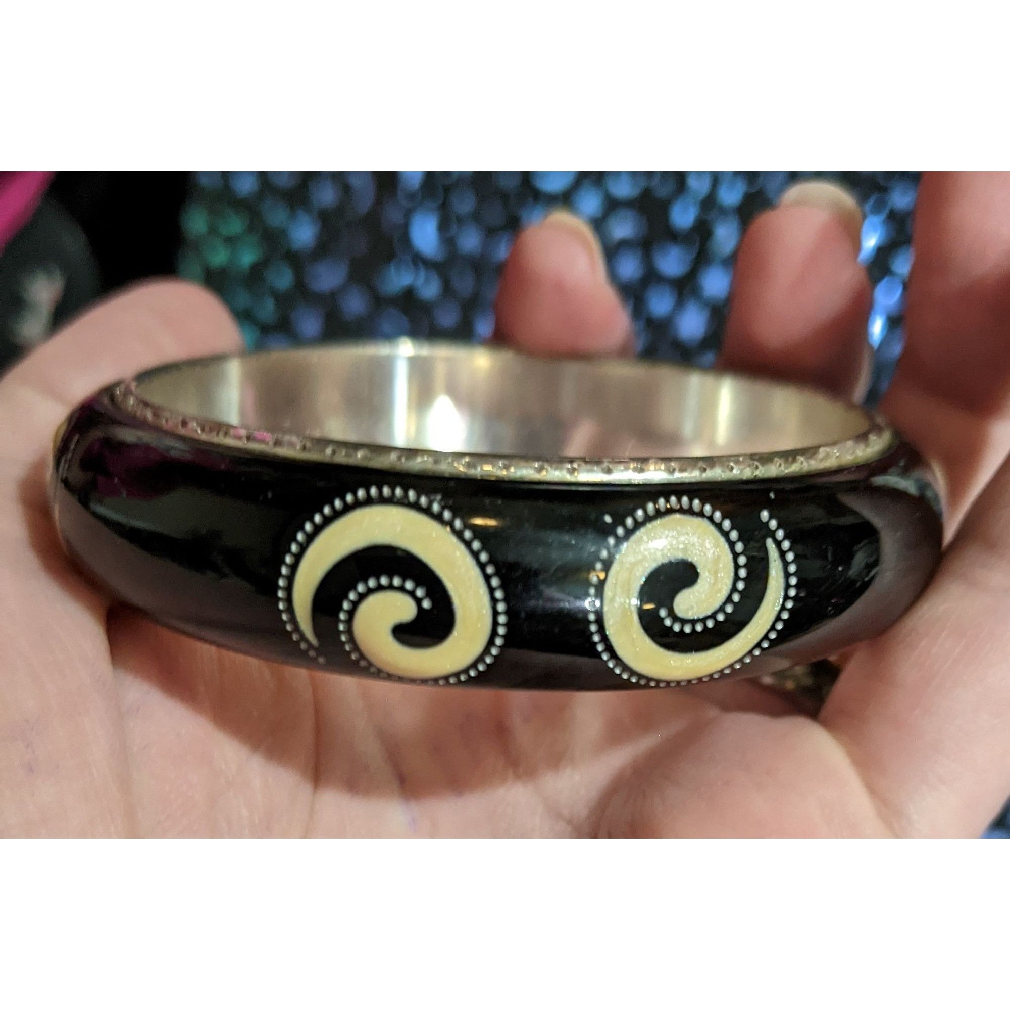 Brighton Brighton Jewelry Black And Cream Bracelet Size ONE SIZE - 3 Thumbnail