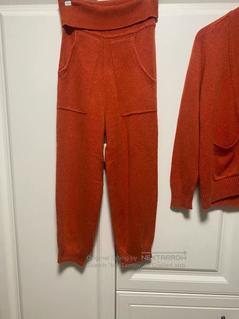 Hermes Hermes Cashmere orange suit Size XXS / US 00 / IT 34 - 7 Thumbnail