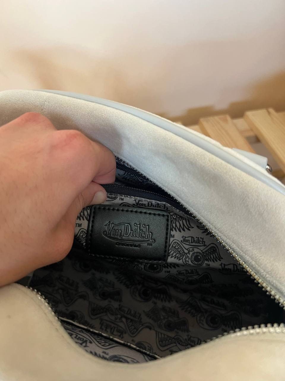 Vintage × Von Dutch Vintage Von Dutch Purse Bag Clutch Size ONE SIZE - 12 Thumbnail