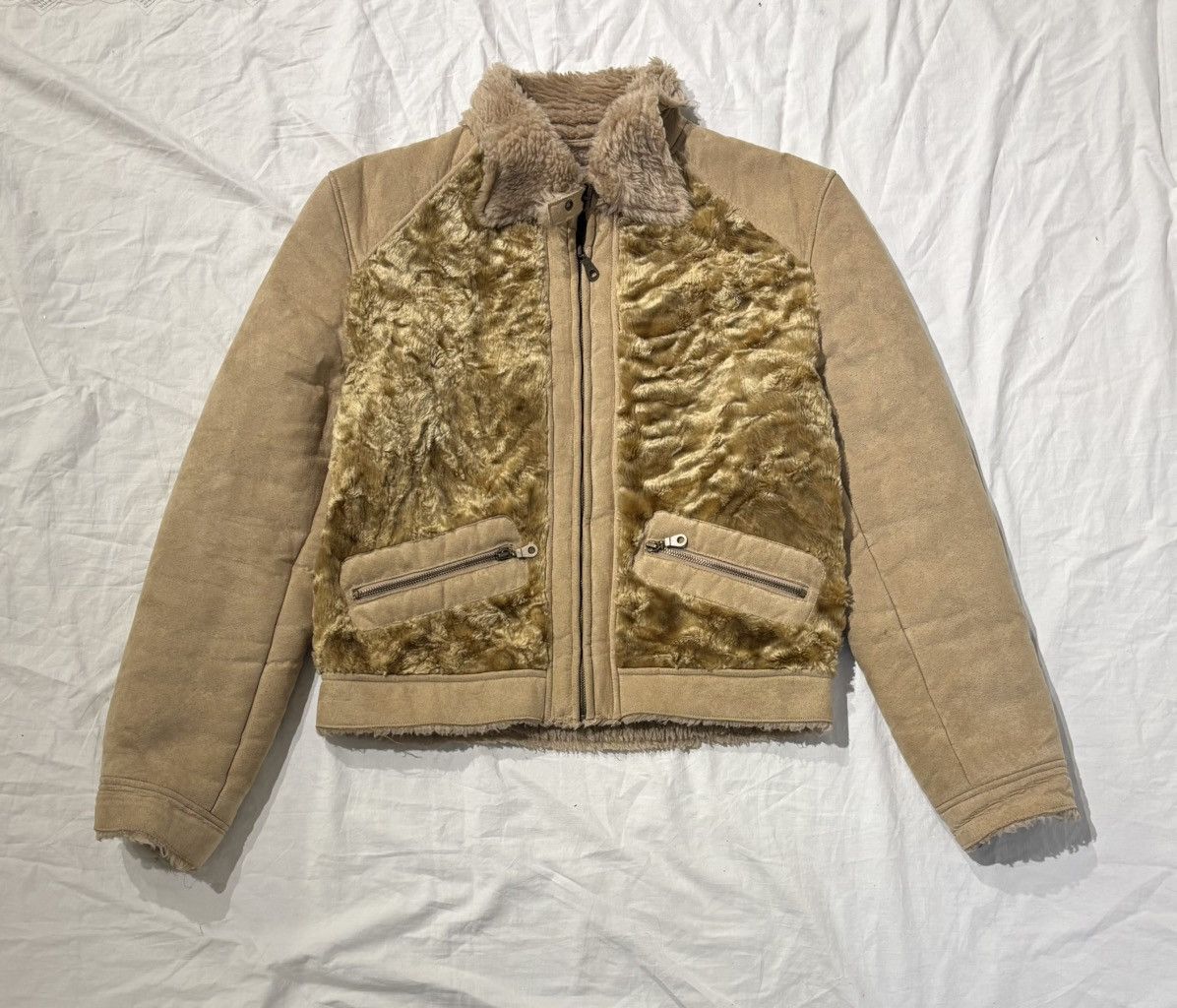 Vintage Vintage faux astro jacket Size S / US 4 / IT 40 - 1 Thumbnail