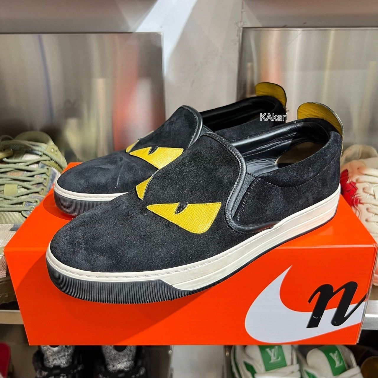 Fendi Fendi Monster Men's Limited Edition Slip-on Size US 6 / EU 39 - 1 Thumbnail