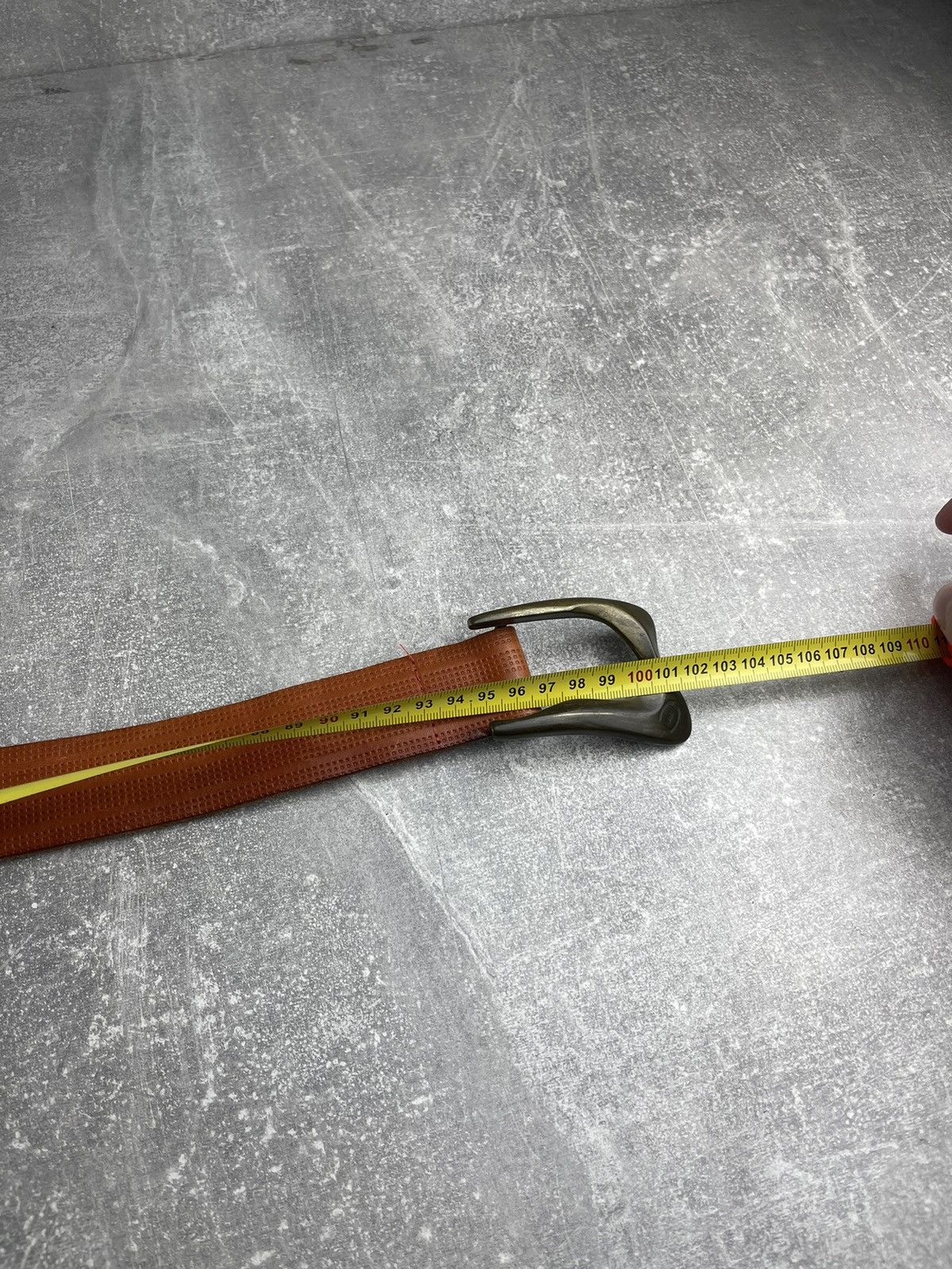 Just Cavalli Just Cavalli Y2K Vintage Leather Belt Brown Textured Size ONE SIZE - 12 Thumbnail