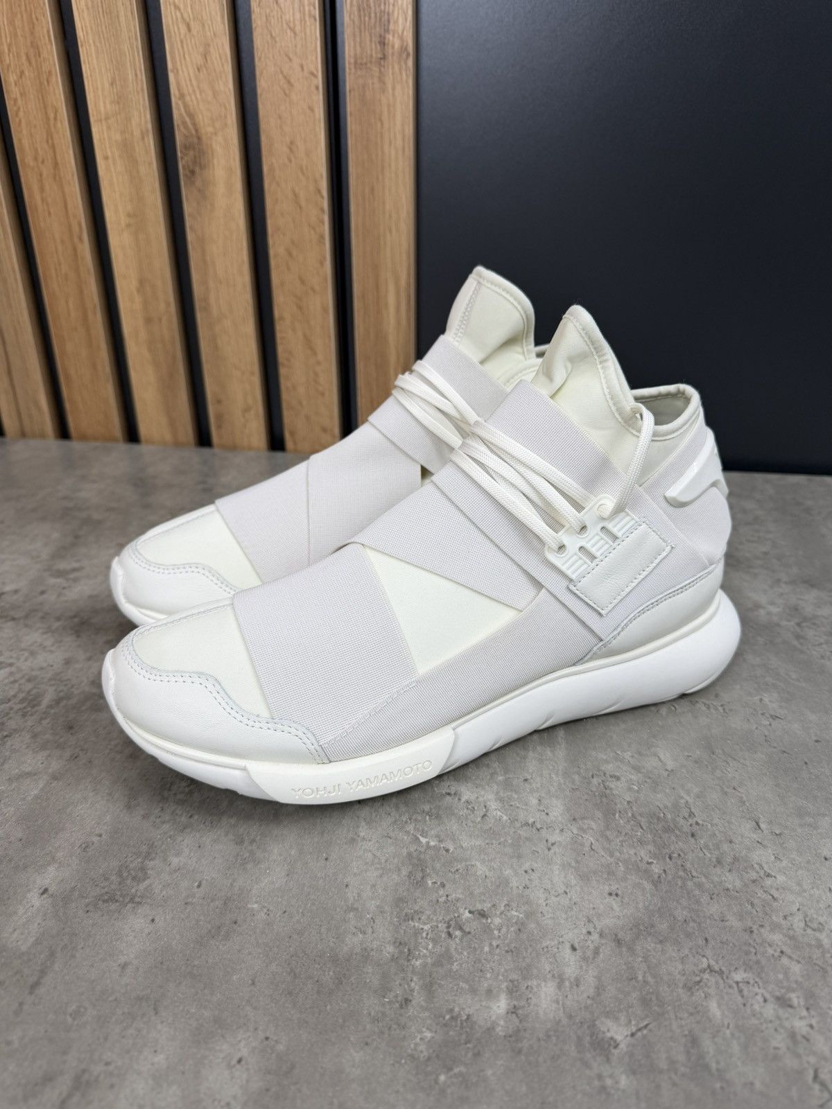 Adidas × Y-3 × Yohji Yamamoto Y-3 Yuben Mid Core White | Grailed