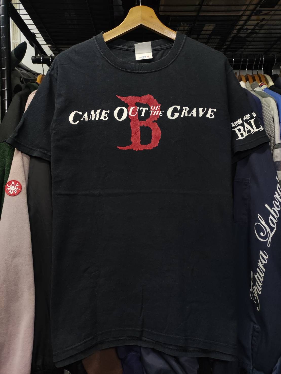 Band Tees Vtg 00's Balzac Band " Came Out Of The Grave " Tour Promo Size US M / EU 48-50 / 2 - 2 Thumbnail