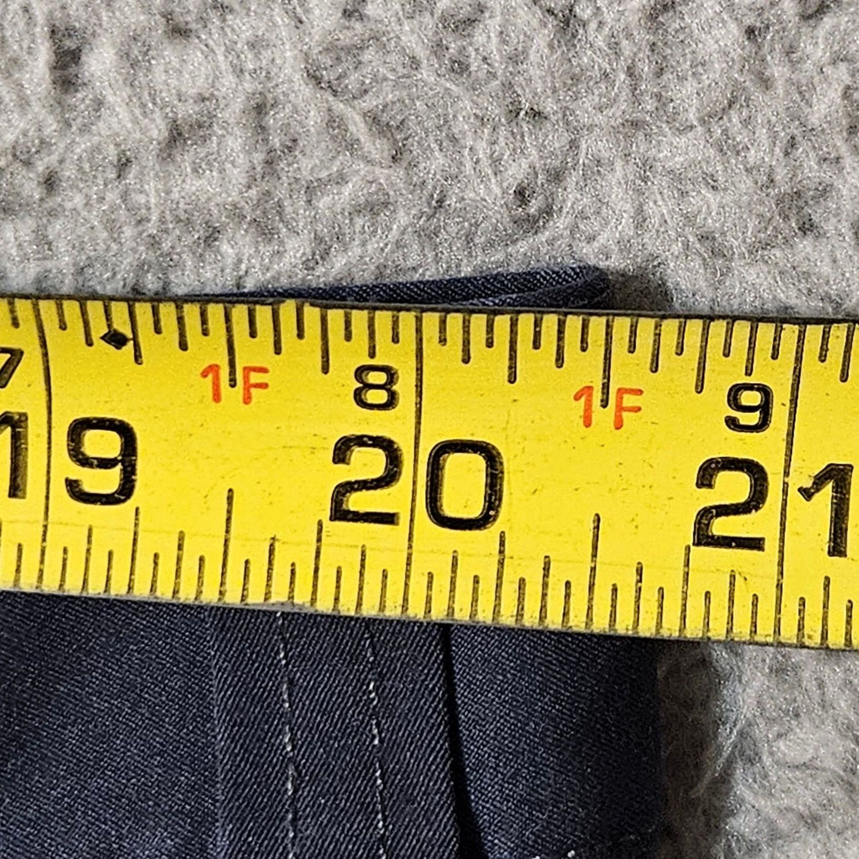 Vintage Bluffworks Chino Pants Mens 40x30 Blue Regular Fit Workwear Made in USA Size US 40 / EU 56 - 6 Thumbnail