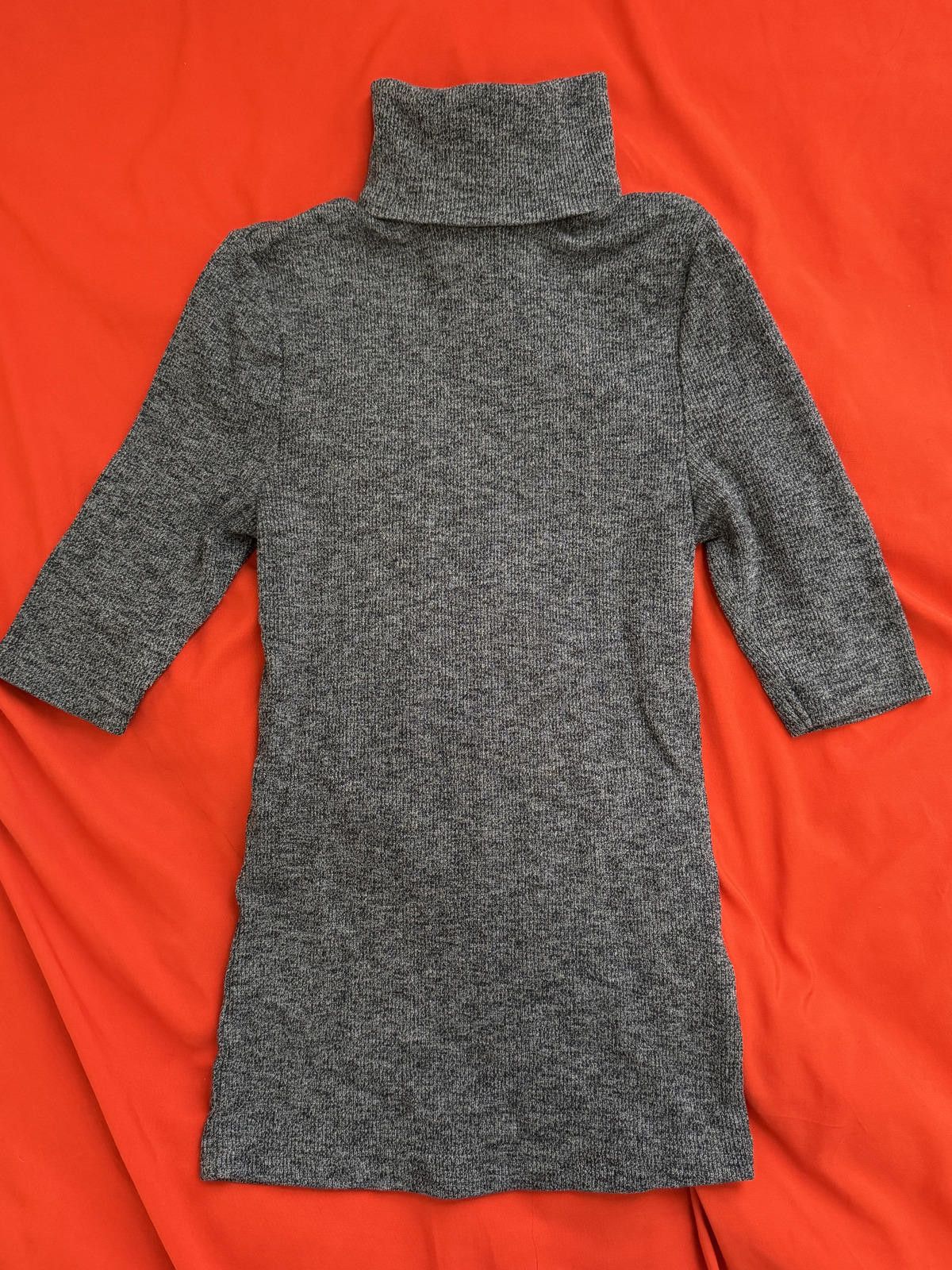 Other ASOS 3/4 Sleeve Knit Turtleneck in Grey (SMALL) Size S / US 4 / IT 40 - 1 Thumbnail