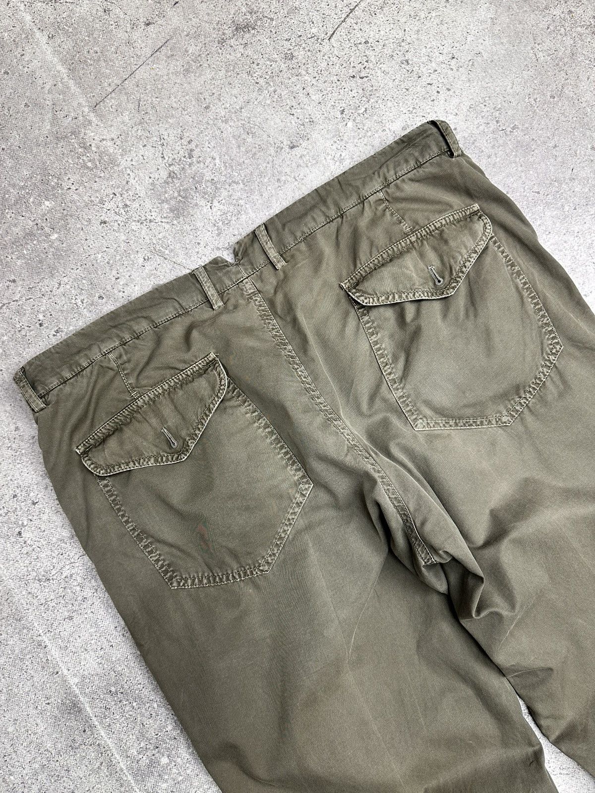 Brunello Cucinelli Brunello Cucinelli Men Leisure Relaxed Cargo Pants Grey XL Size US 34 / EU 50 - 13 Thumbnail