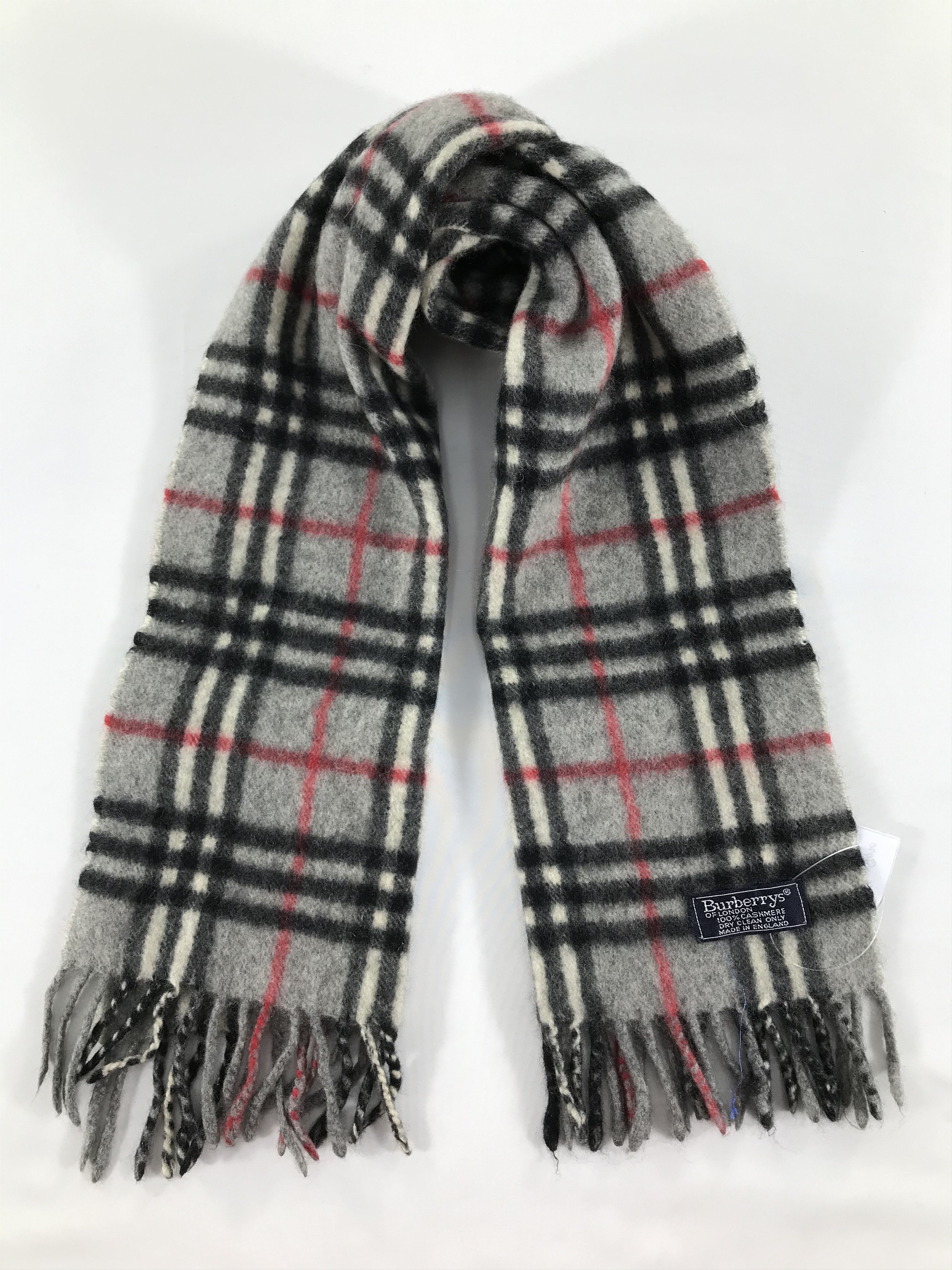Burberry Vintage Burberry Scarf/Muffler/Neckwear MF1407 Size ONE SIZE - 1 Thumbnail