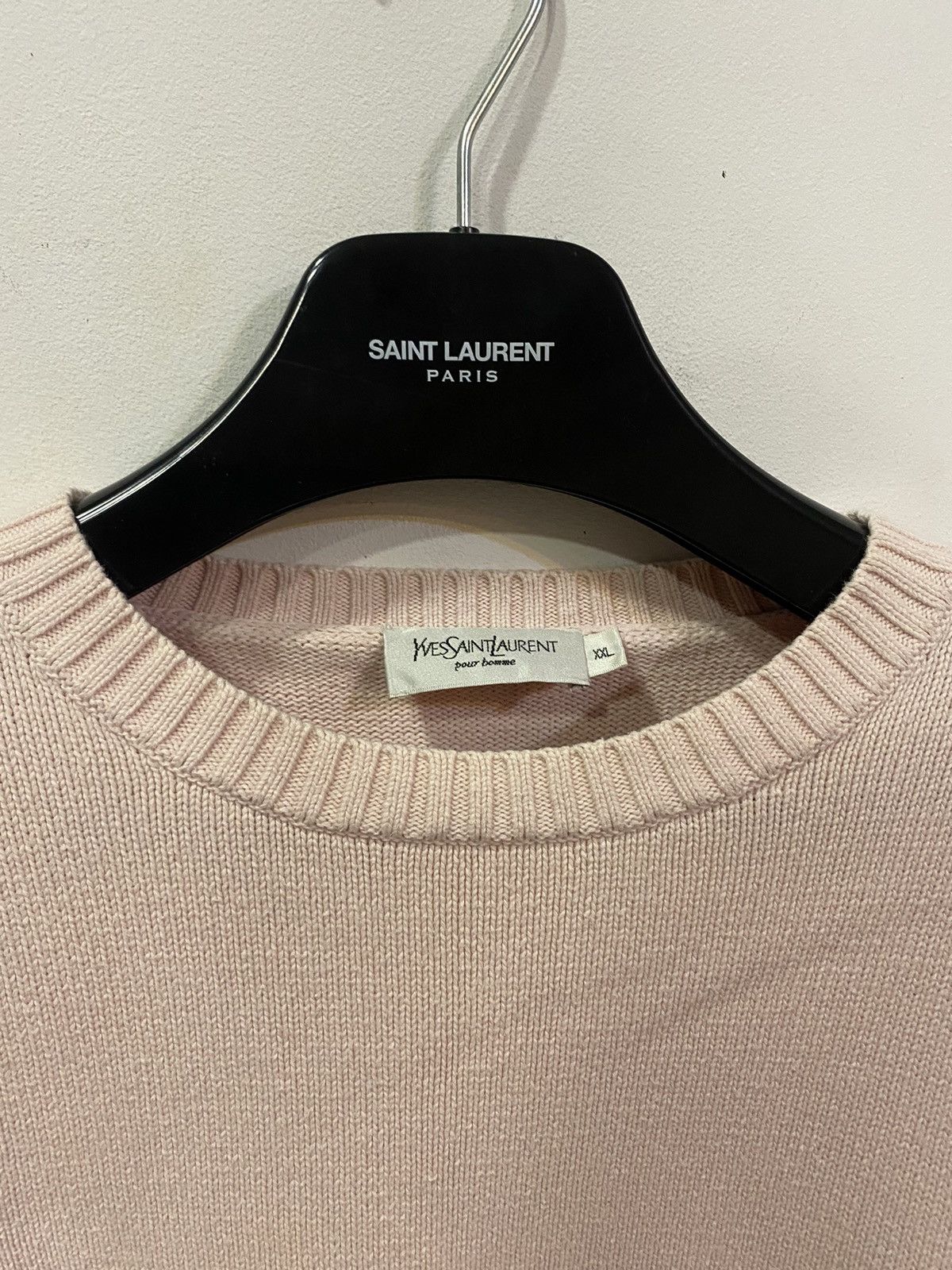 Yves Saint Laurent Pinky YSL Sweater Knit YSL Sweatshirt Size US XXL / EU 58 / 5 - 7 Thumbnail