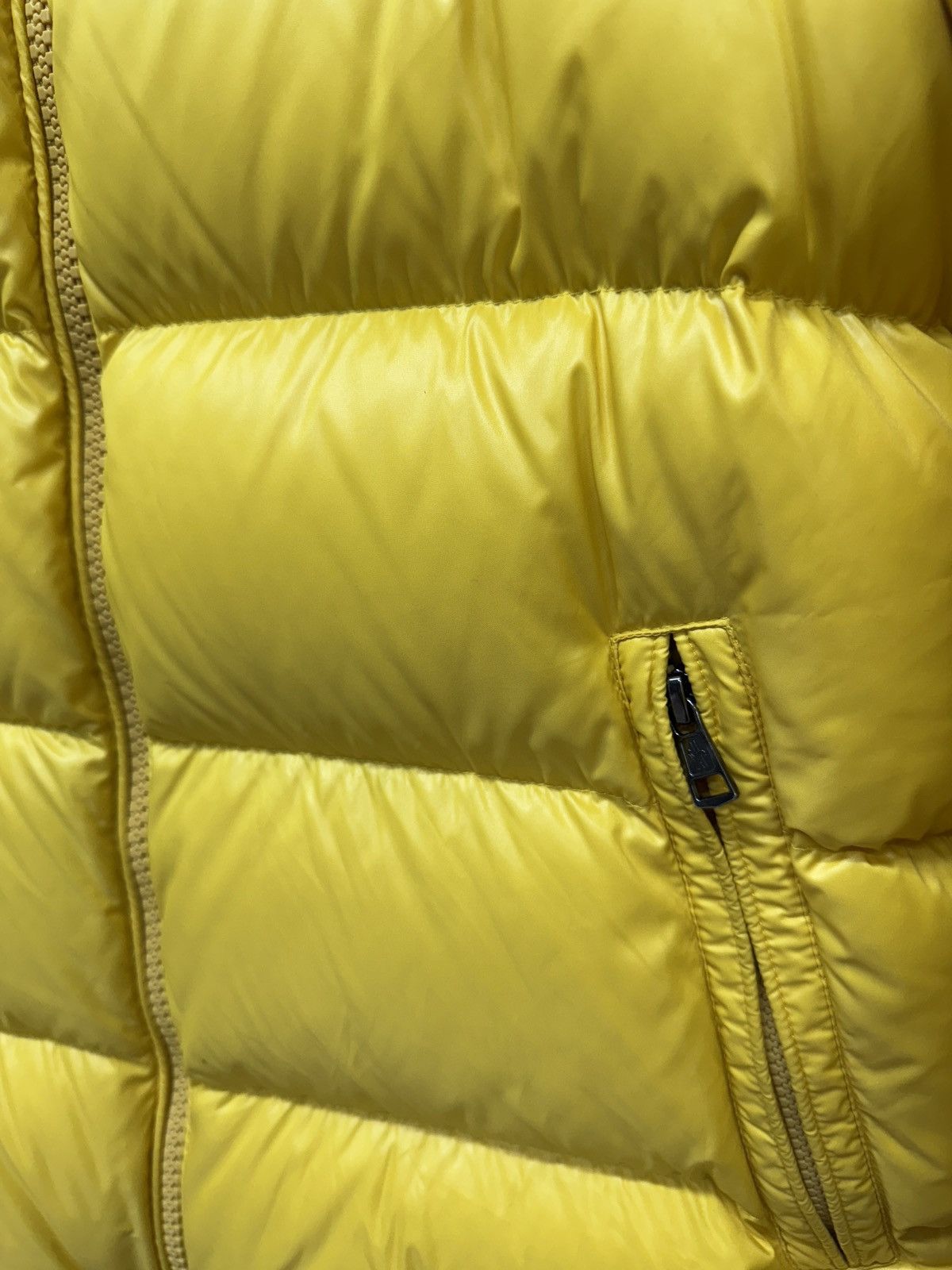 Moncler Moncler Yellow Maya Puffer Jacket Size US XL / EU 56 / 4 - 7 Thumbnail