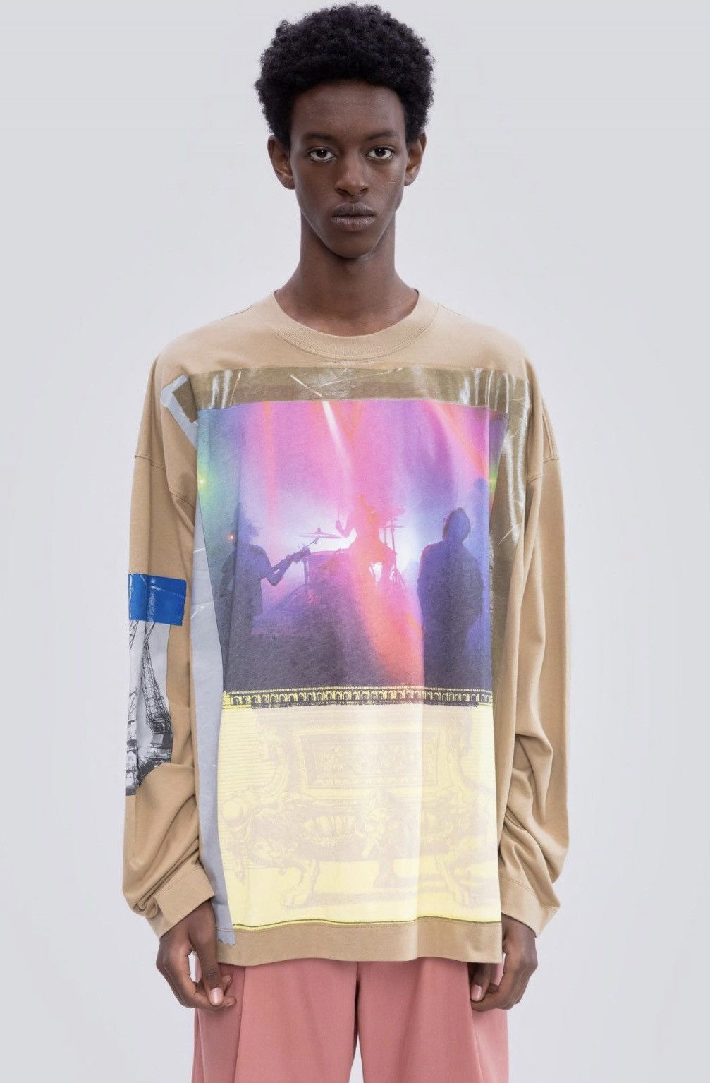 Dries Van Noten Dries Van Noten Graphic Print Oversized LS T-Shirt SS22 Size US S / EU 44-46 / 1 - 2 Thumbnail