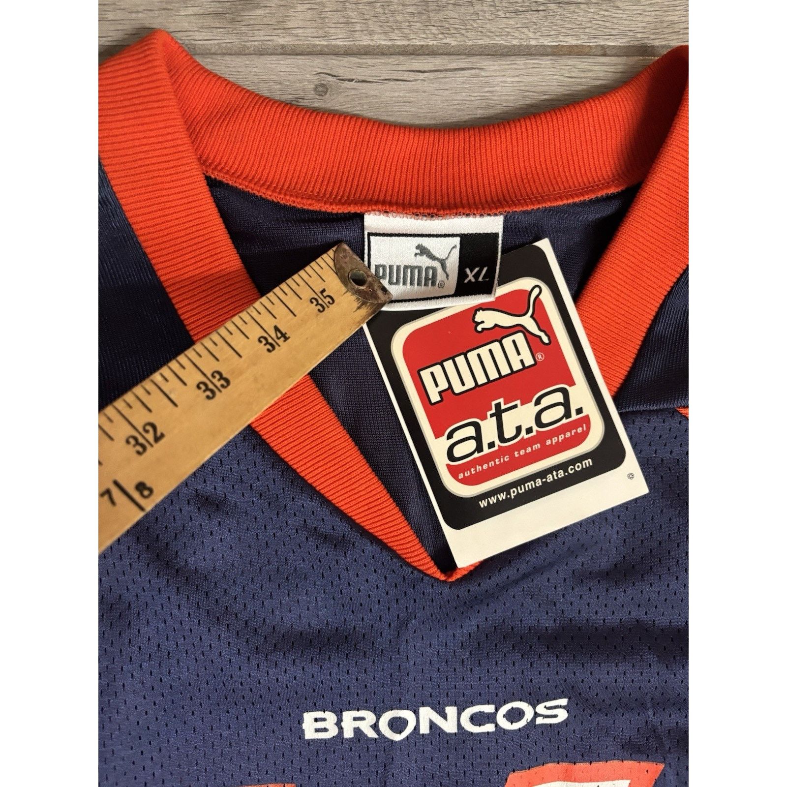 Reebok Vintage Denver Broncos Brian Griese NFL Puma Jersey XL NFL Size US XL / EU 56 / 4 - 4 Thumbnail