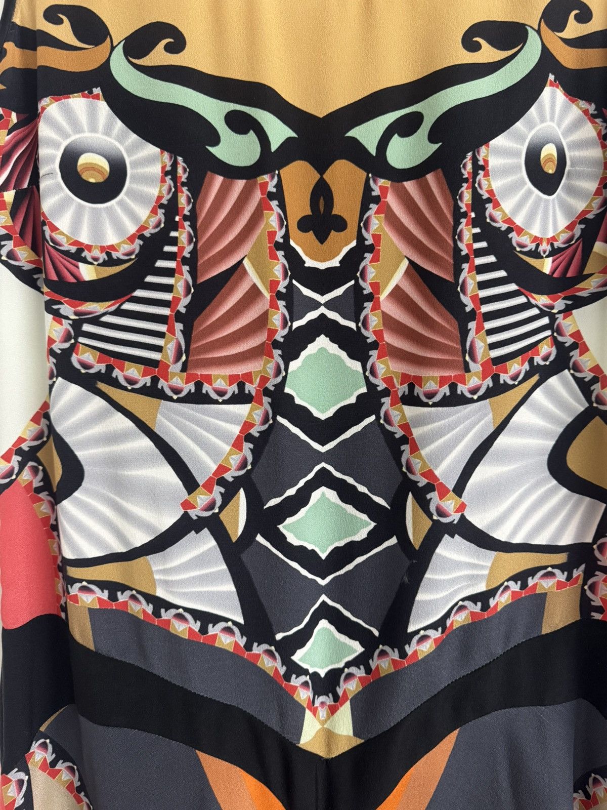 Etro Etro 100% Silk Graphic Print Dress – IT 40 – Made in Italy Size S / US 4 / IT 40 - 3 Thumbnail