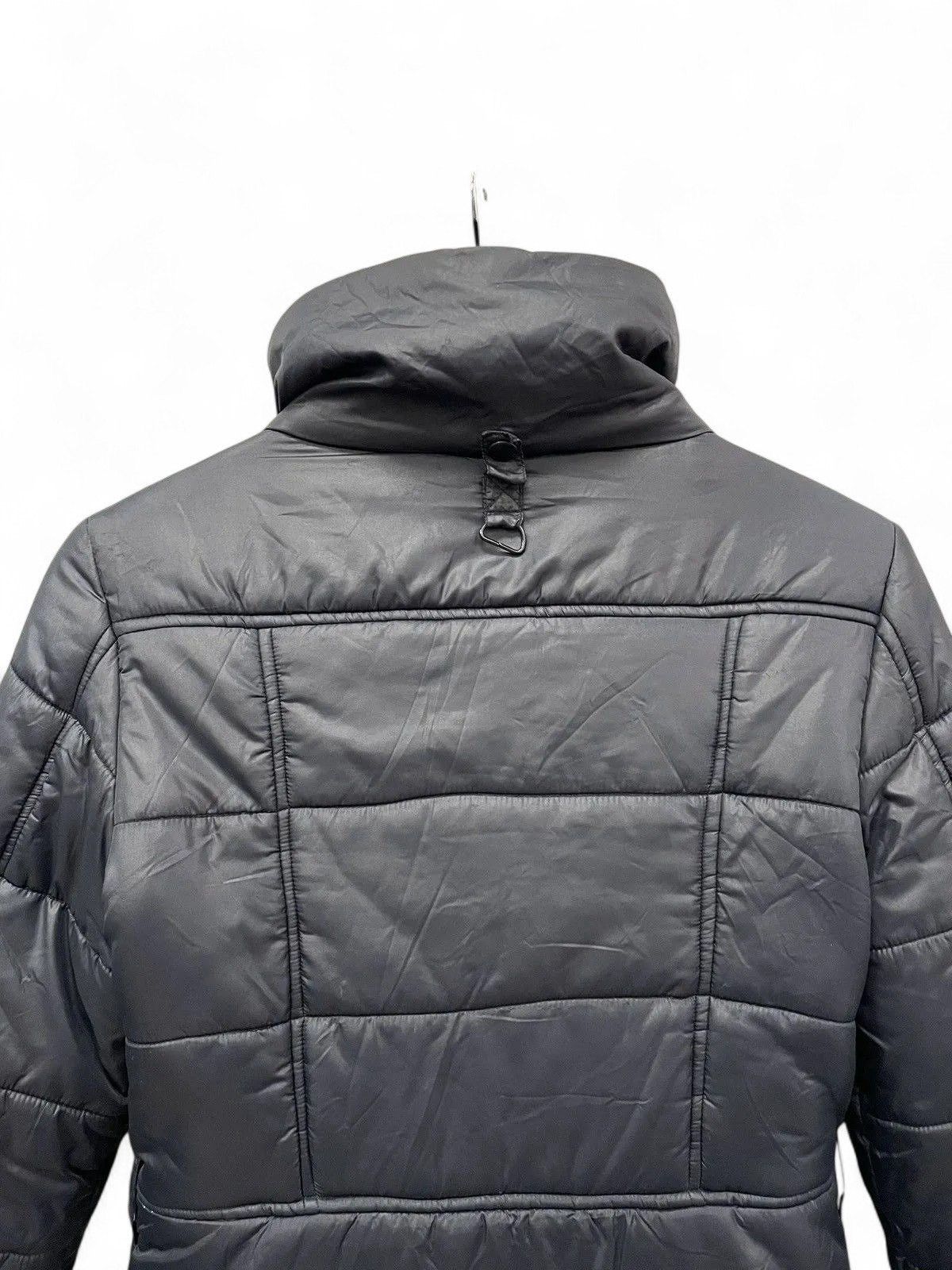 Diesel Diesel Black Puffer Jacket Asymmetrical Zip Moto Size S / US 4 / IT 40 - 11 Thumbnail