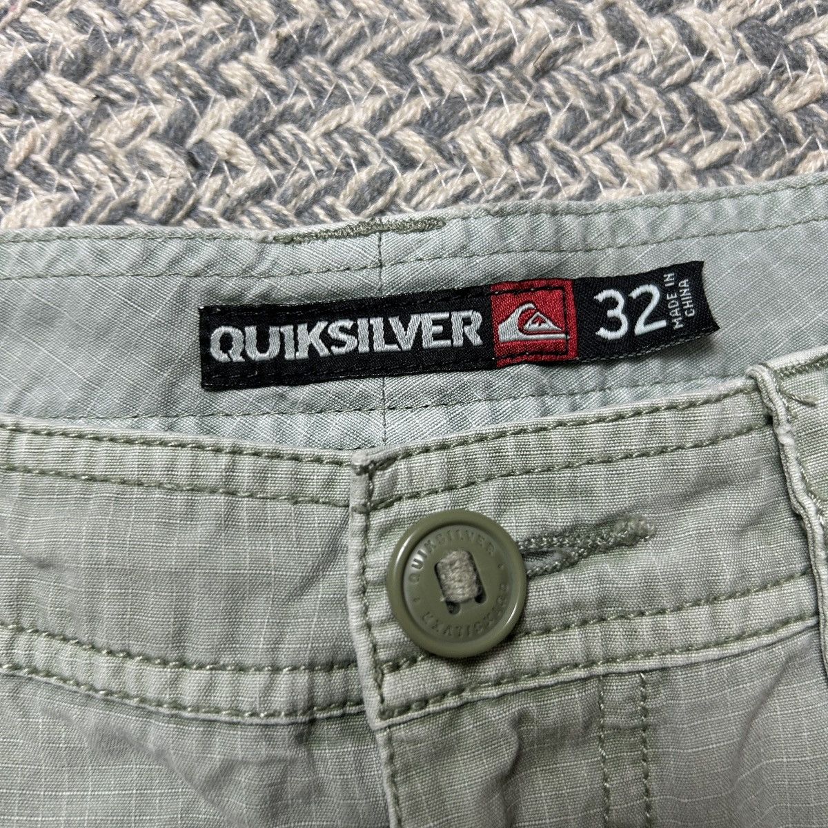 Quiksilver × Vintage vintage quiksilver shorts 6 Pocket good Details Size US 32 / EU 48 - 2 Thumbnail