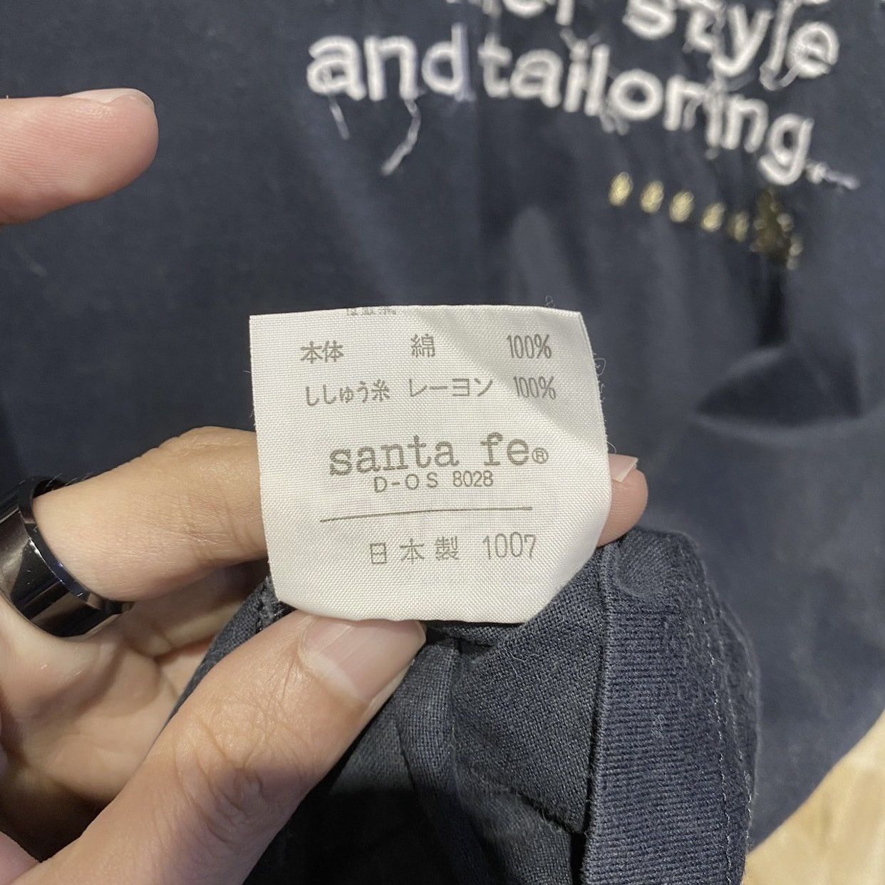Japanese Brand VINTAGE 90s Santa Fe Special Big Logo T-Shirt Size US L / EU 52-54 / 3 - 6 Thumbnail