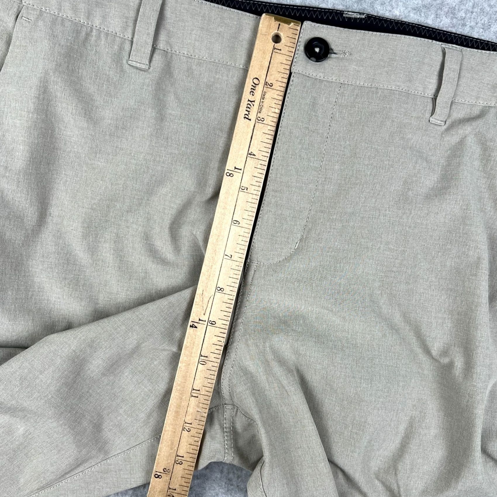 Vuori Vuori Aim Pant Mens Beige Chino 34x27 Stretch Tech Commuter Slim Tapered Athletic Regular Pattern Solid Size US 34 / EU 50 - 7 Thumbnail