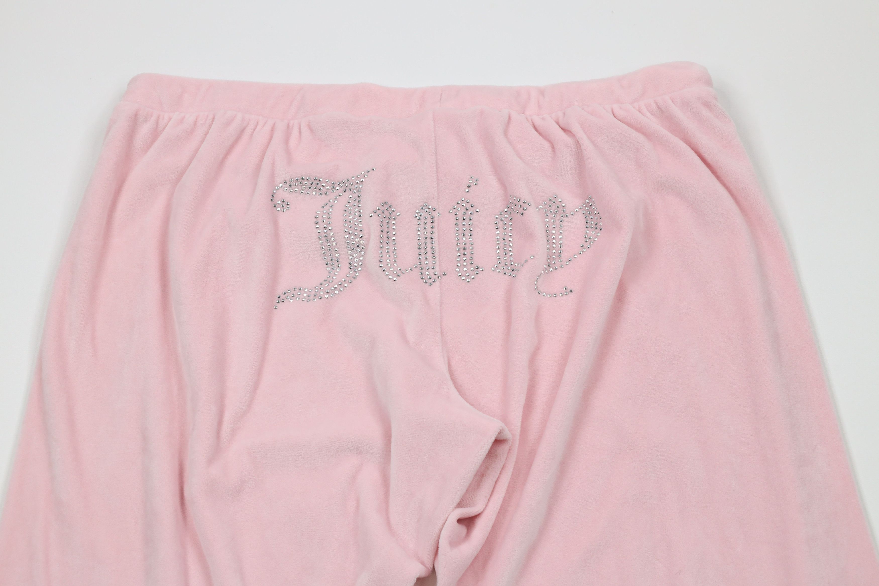 Juicy Couture × Vintage Vintage Y2K Juicy Couture Soft Velour 2 Piece Track Suit Size XL / US 12-14 / IT 48-50 - 20 Thumbnail