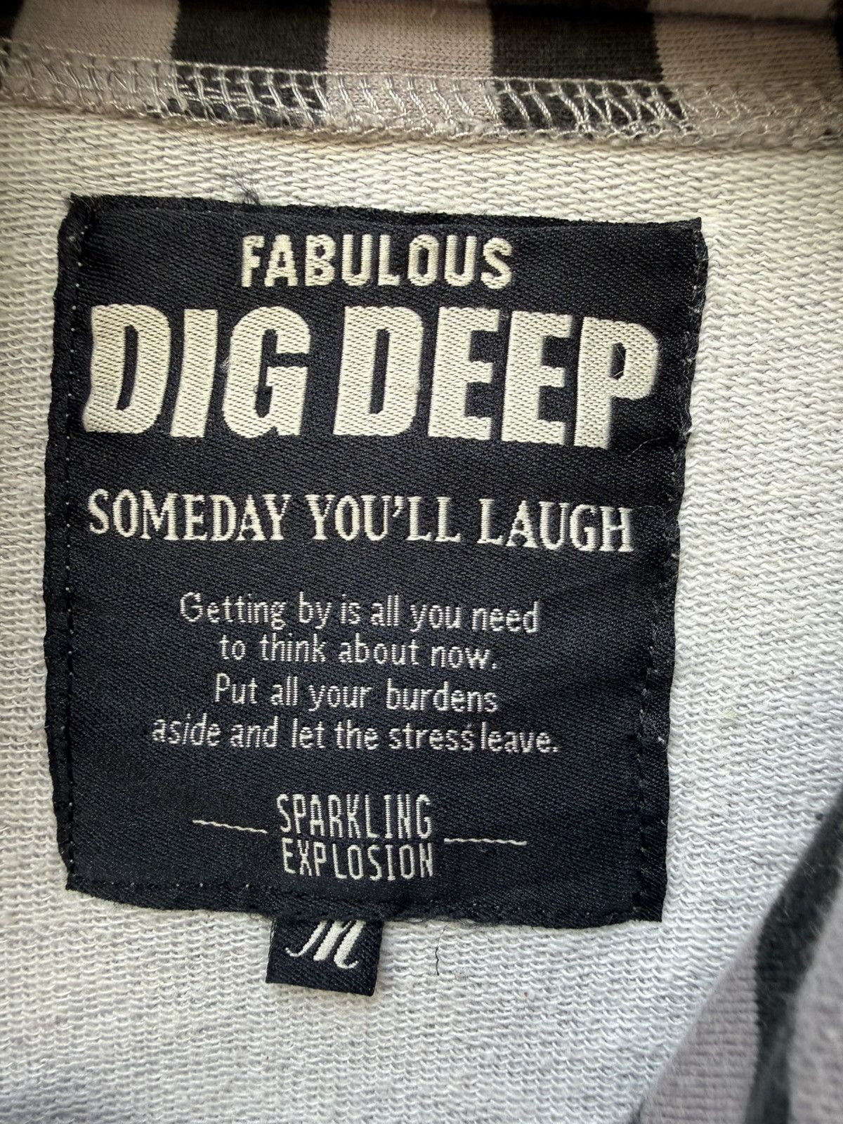 Dig Deep Dig deep japanese style double hoodie Size US XS / EU 42 / 0 - 9 Thumbnail