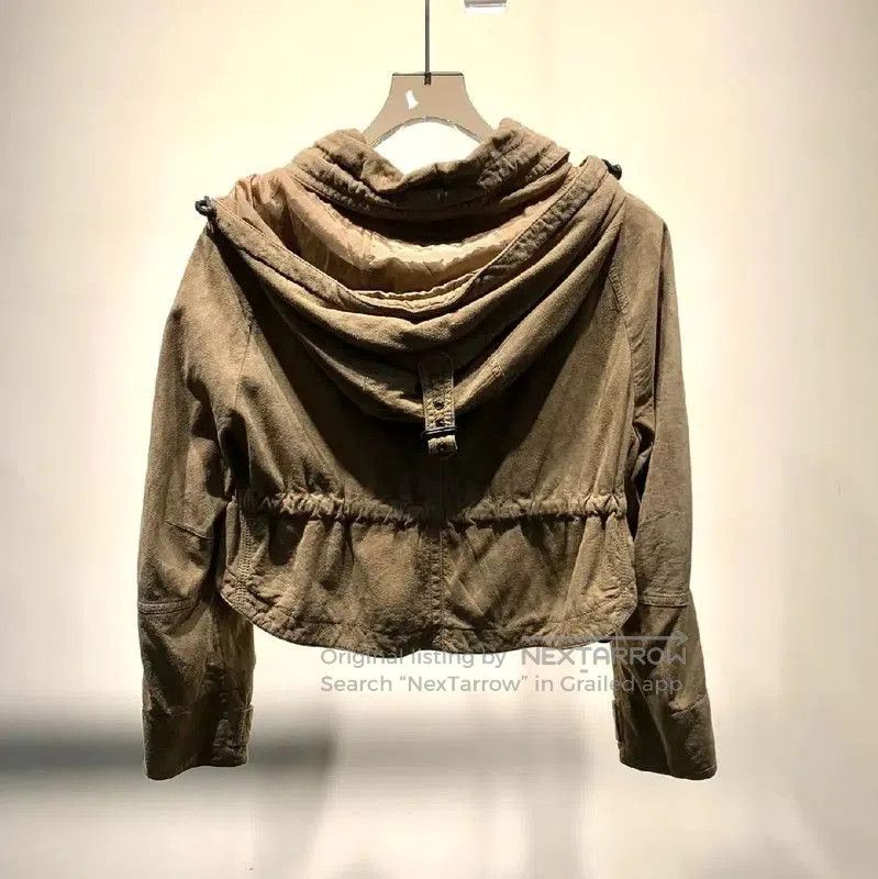 Burberry Burberry Khaki Women's Leather Trench Coat. Size XXS / US 00 / IT 34 - 3 Thumbnail