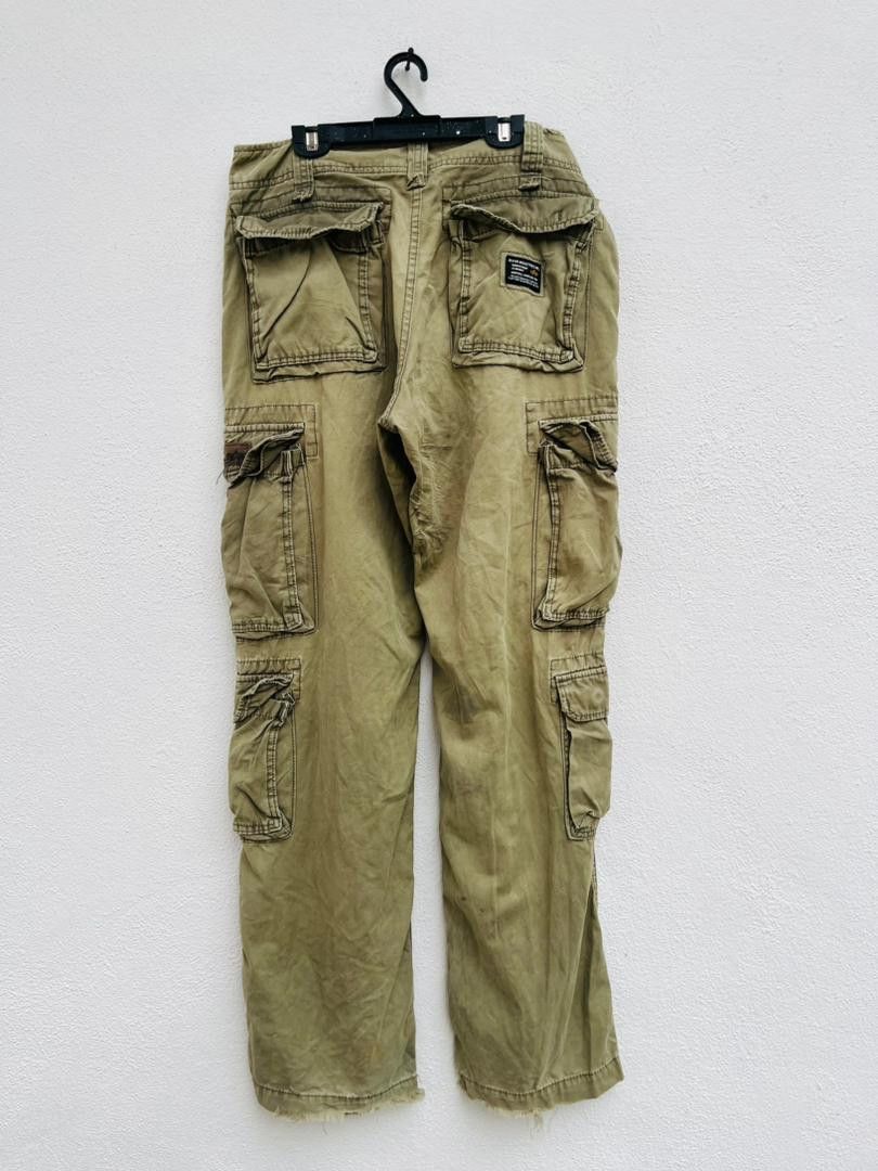 Japanese Brand × Vintage Vintage Alpha Industries Big Pocket Hip Hop Fashion Style Size US 31 - 2 Thumbnail