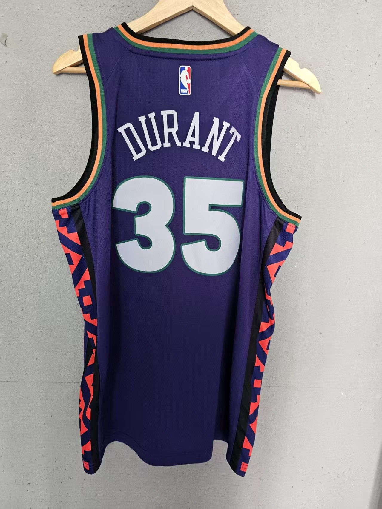 NBA Phoenix Suns #35 Kevin Durant Jersey Purple L Size US L / EU 52-54 / 3 - 1 Thumbnail