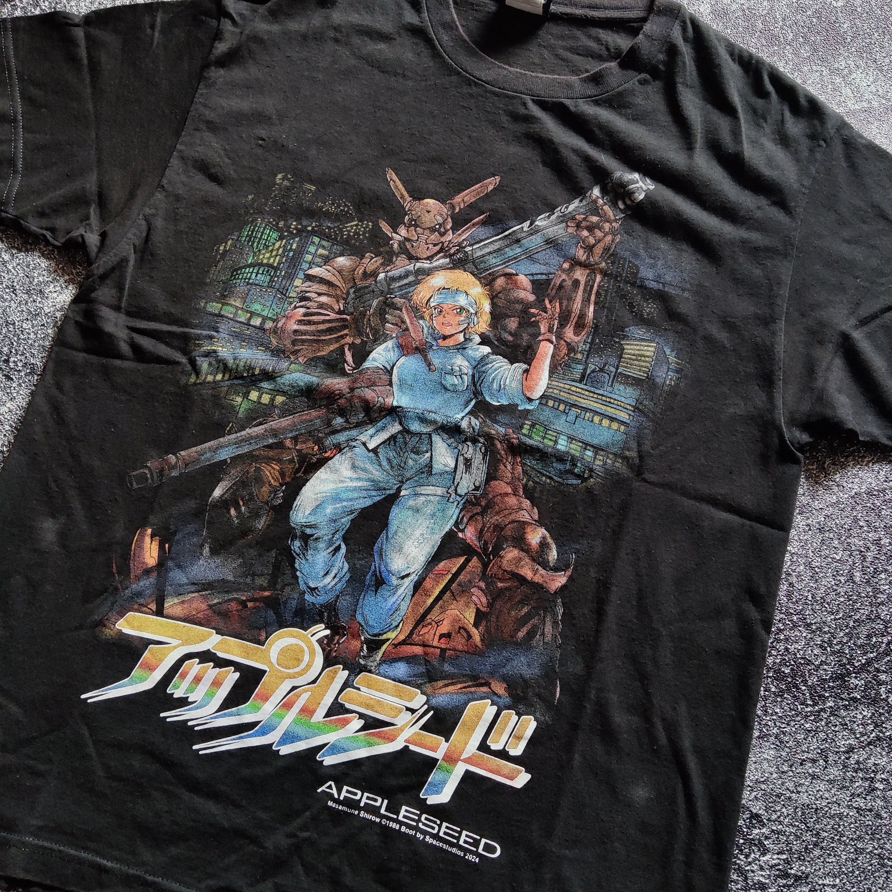 Anime × Japanese Brand × Vintage Limited Tshirt Appleseed : Deunan & Briareos Size US L / EU 52-54 / 3 - 2 Thumbnail
