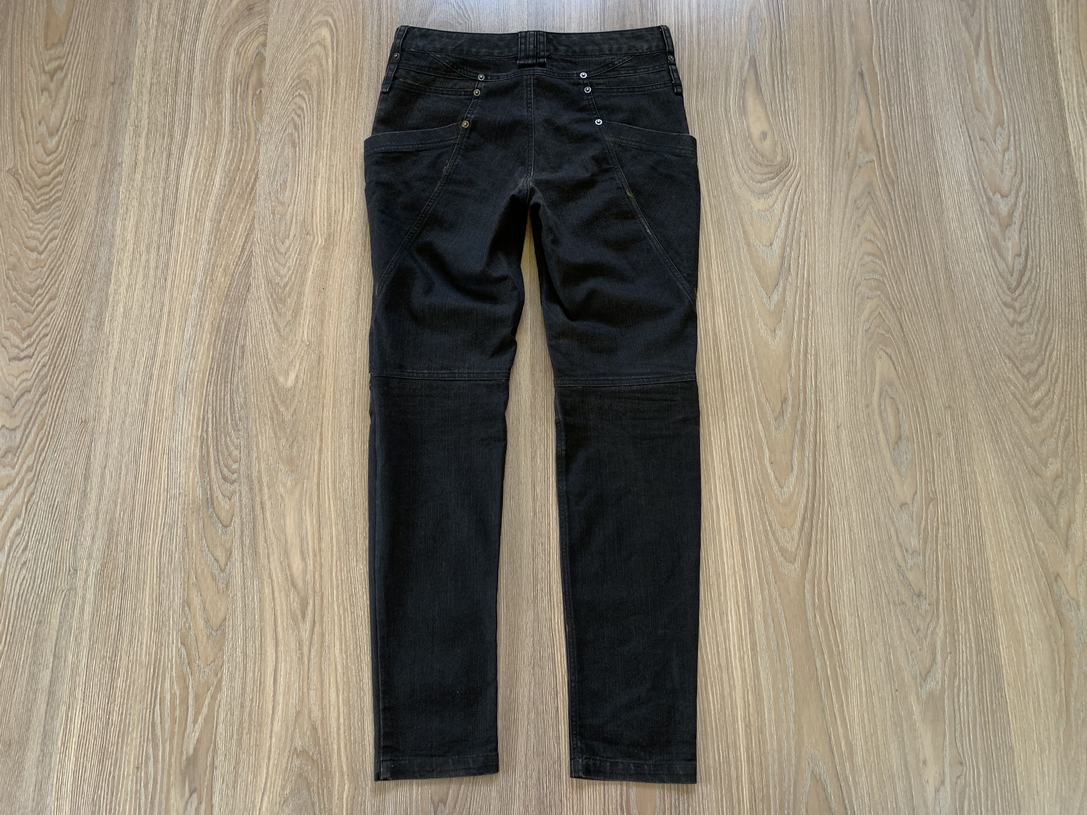 Designer × Handmade Designer Iryna Duch Women’s Handmade Zip Beads Jeans Size 30" / US 8 / IT 44 - 3 Thumbnail