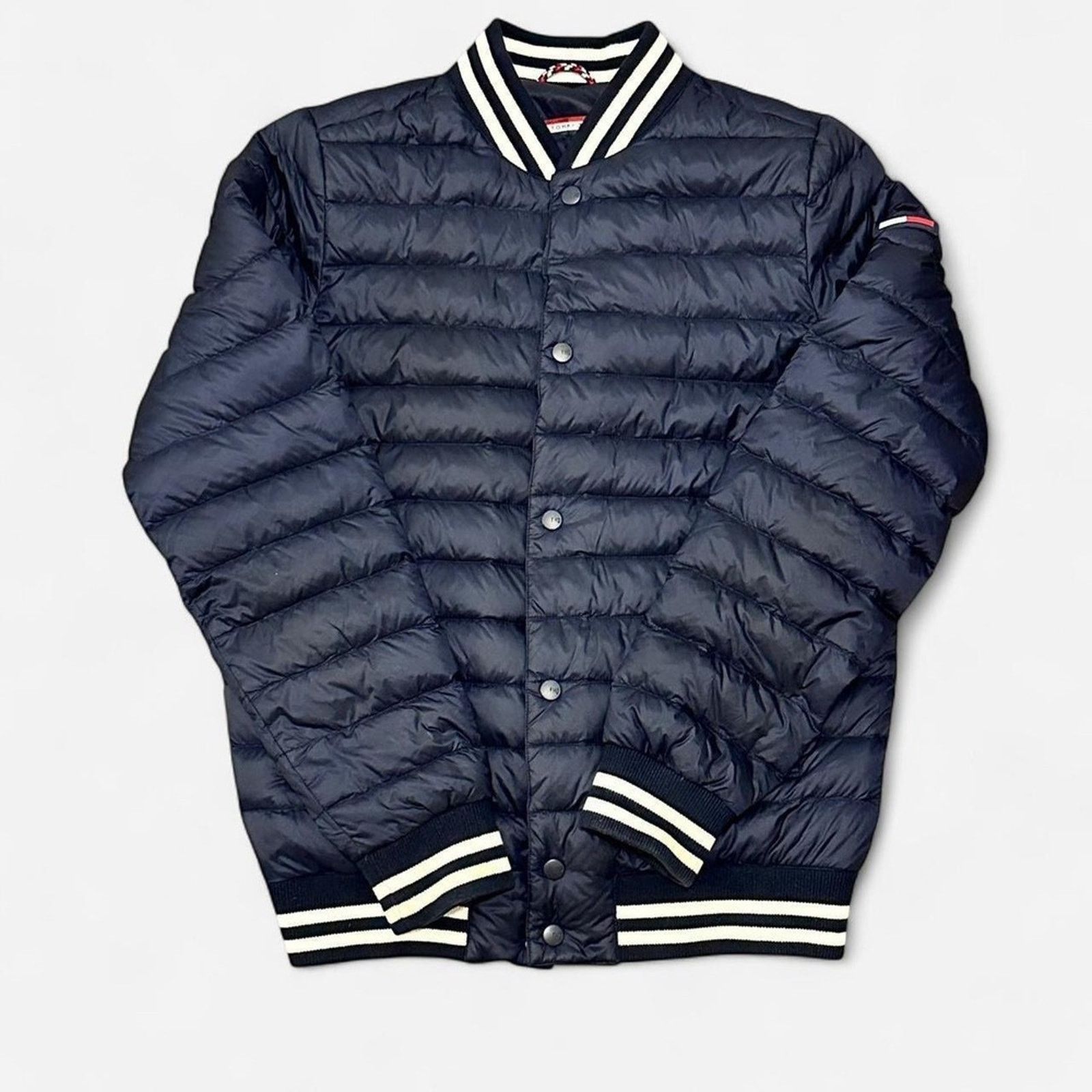 Tommy Hilfiger streetwear varsity puffer jacket tommy hilfiger navy men xs Size US XS / EU 42 / 0 - 1 Thumbnail