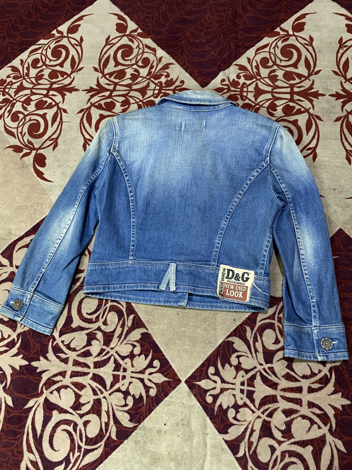 Dolce & Gabbana Dolce & Gabbana Denim Jacket Size S / US 4 / IT 40 - 13 Thumbnail