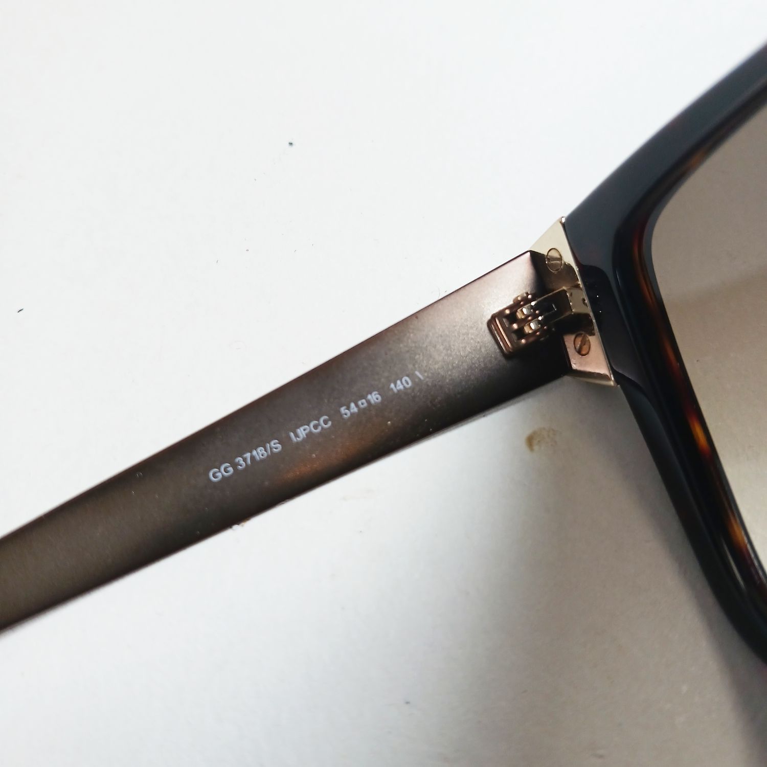 Gucci Gucci GG 3718/S Tortoise Metal Gradient Sunglasses Italy Size ONE SIZE - 11 Thumbnail