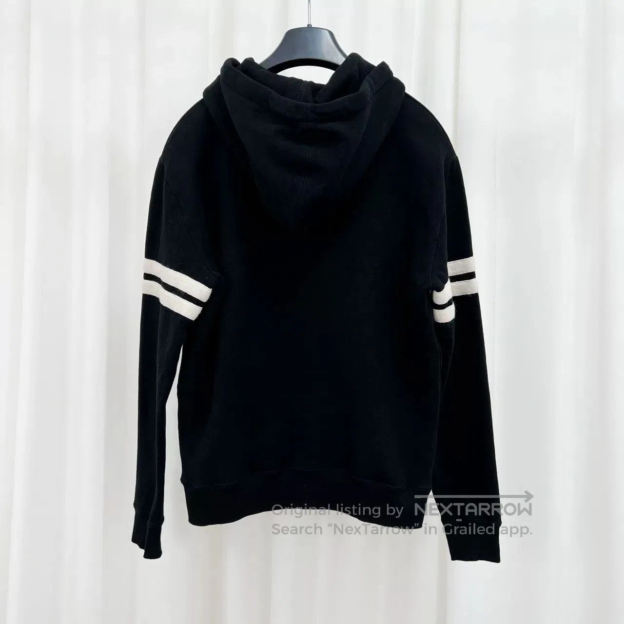 Saint Laurent Paris Saint Laurent Embroidered Logo Hoodie. Size XS / US 0-2 / IT 36-38 - 2 Thumbnail
