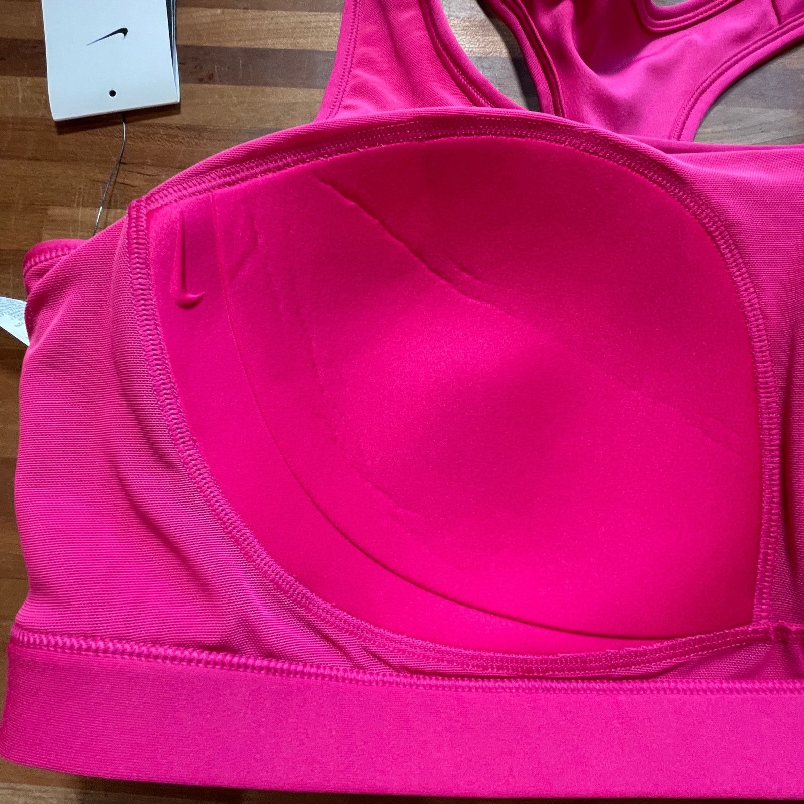 Nike Nike Women's Swoosh Medium Sports Bra hot pink 1X Size ONE SIZE - 9 Thumbnail