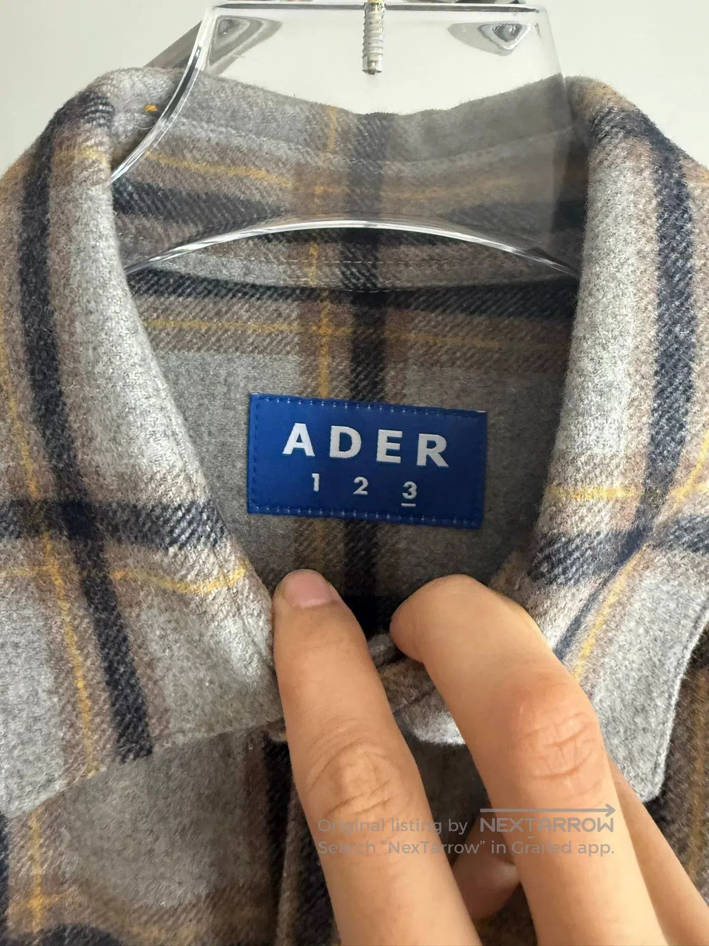 Ader Error Ader Error Plaid Wool Shirt. Size US M / EU 48-50 / 2 - 6 Thumbnail