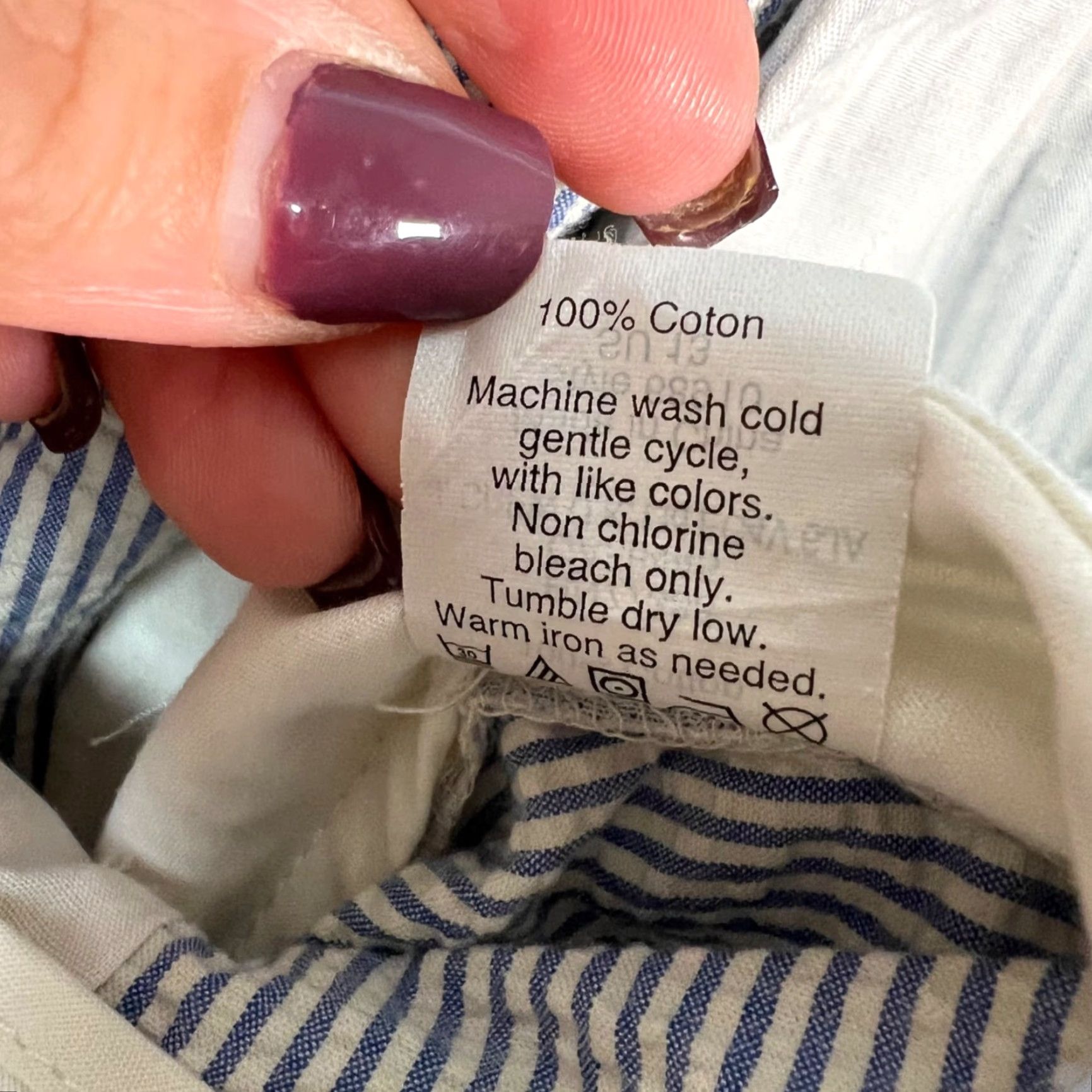 J.Crew J. Crew Bedford Mens Size 32 Striped Chino Pants 100% Cotton Casual Business Blue Cotton Flat Front Pockets 28 Inseam Jeans, Pants, or Chinos? Size US 32 / EU 48 - 5 Thumbnail