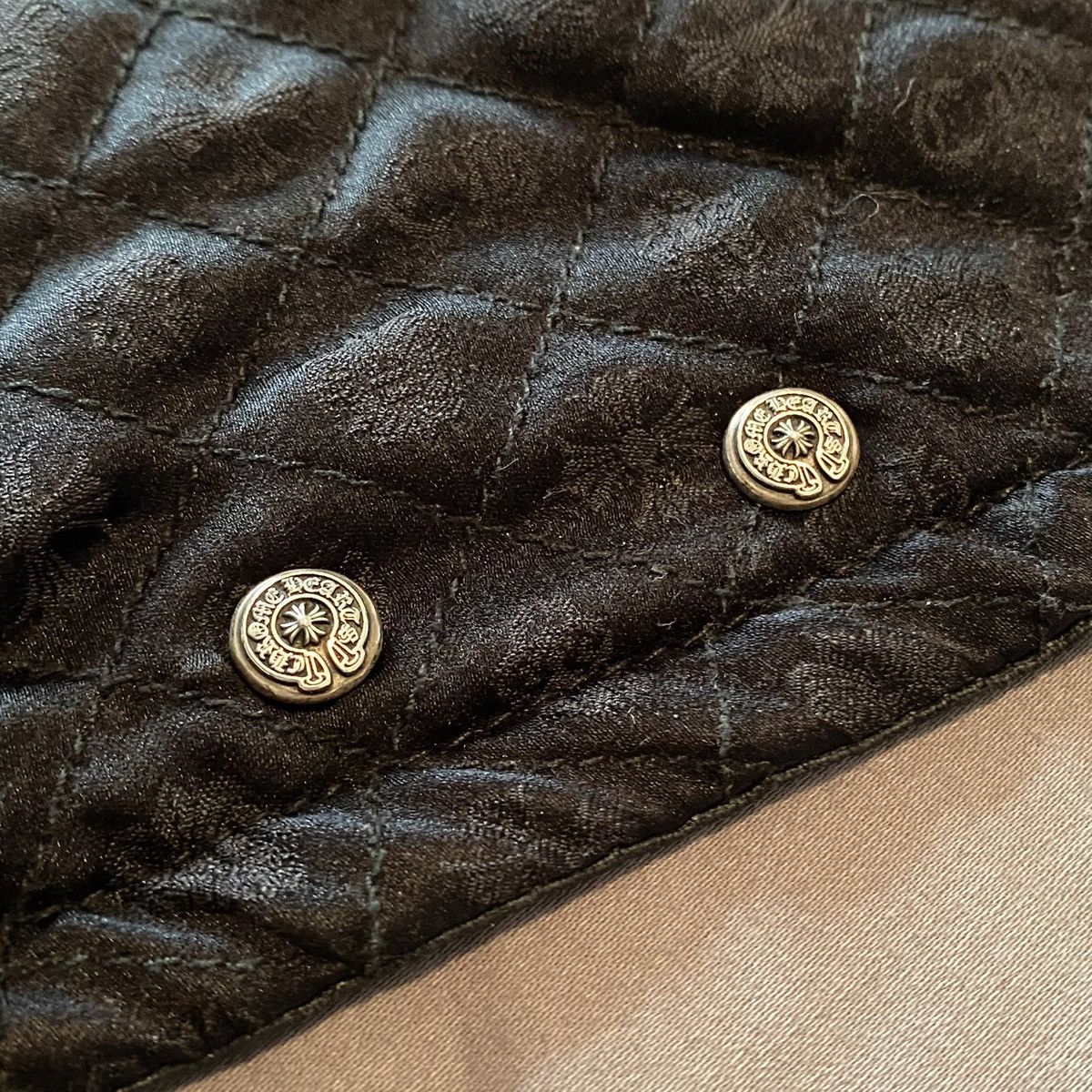 Chrome Hearts Chrome Hearts JJ Dean Waxed Denim Motorcycle Rider Jacket Size US XS / EU 42 / 0 - 16 Thumbnail