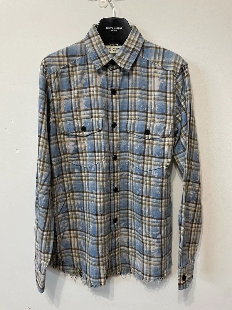 Saint Laurent Paris Saint laurent paris shirt 2506-Nextarrow Size US S / EU 44-46 / 1 - 1 Thumbnail