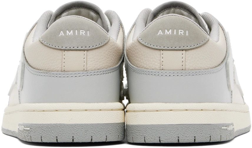 Amiri o1mle0426 Skelton Low-Top Sneakers in Gray Size US 13 / EU 46 - 2 Thumbnail