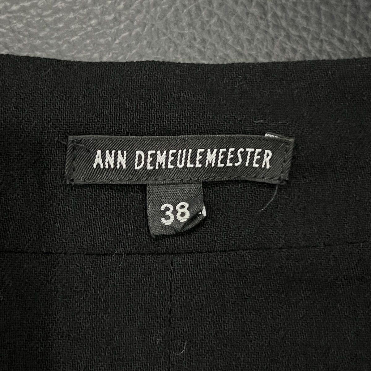 Ann Demeulemeester Ann Demeulemeester SS09Runway Asymmetric “Glass” Vest Jacket Size XS / US 0-2 / IT 36-38 - 19 Thumbnail