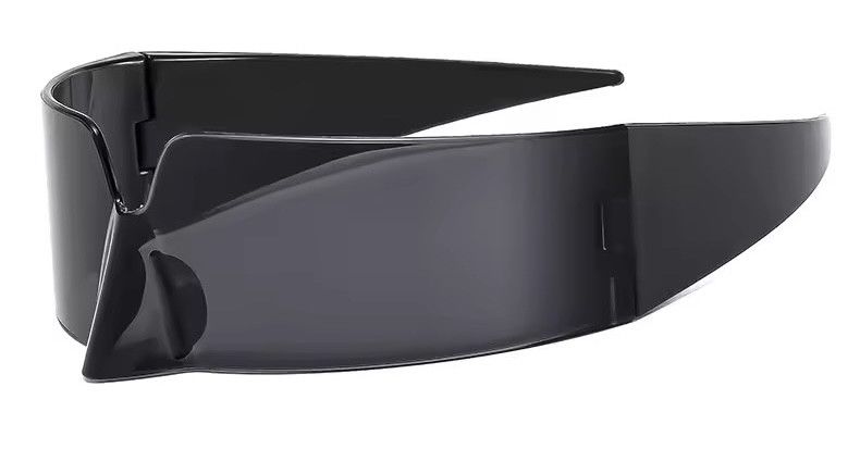Vintage Rimless Futuristic Oversized Glasses Size ONE SIZE - 2 Thumbnail