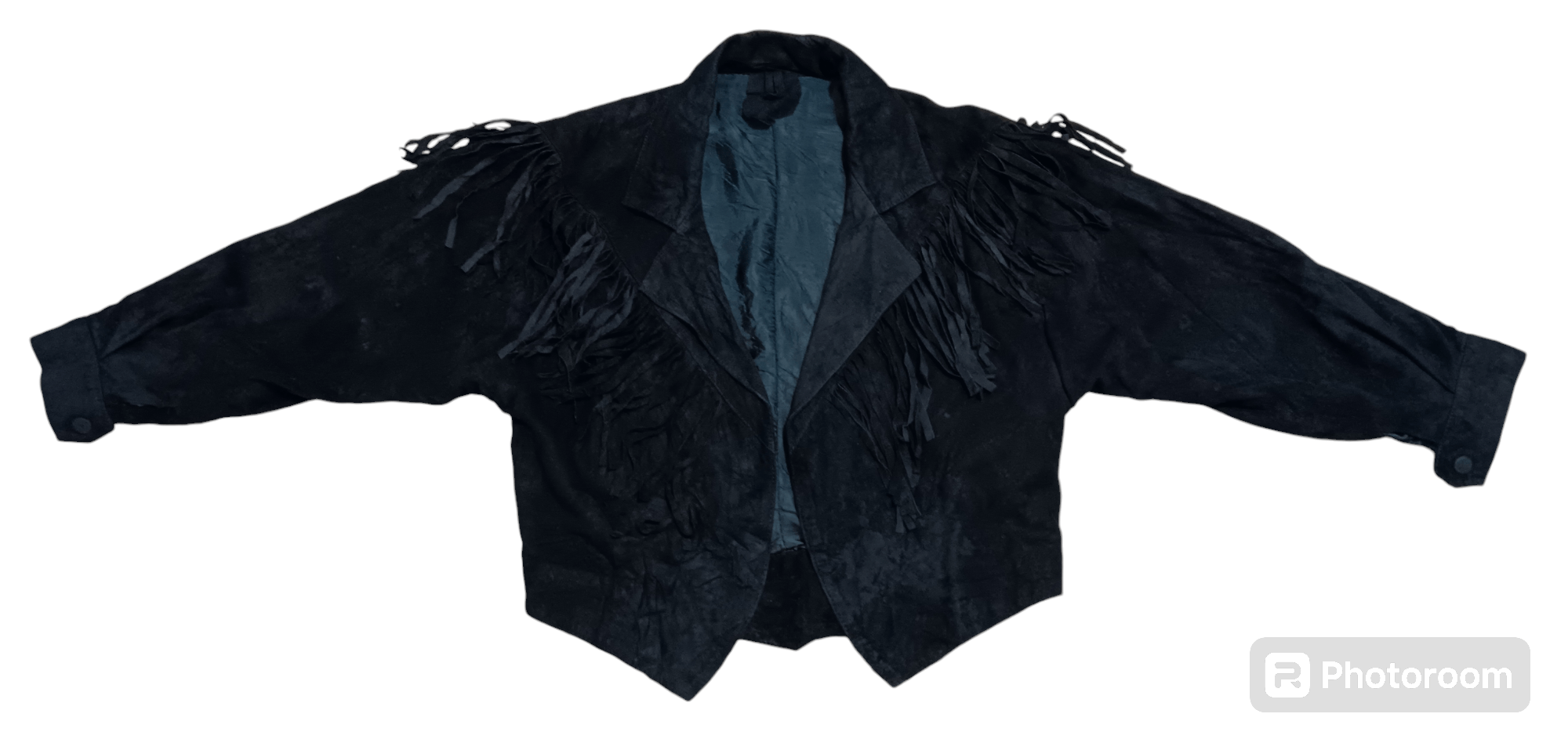 Cowboy Equipment DOLPHIN SHOP CUSTOM MADE SUEDE LEATHER JACKET Size M / US 6-8 / IT 42-44 - 1 Thumbnail
