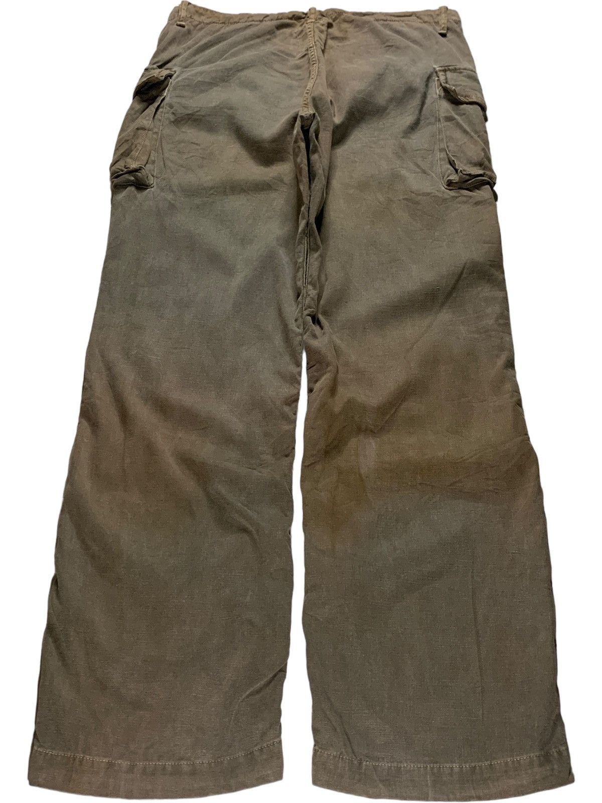OMNIGOD Vintage Omnigod Hemp Cargo Parachute Baggy Pants Size US 32 / EU 48 - 2 Thumbnail