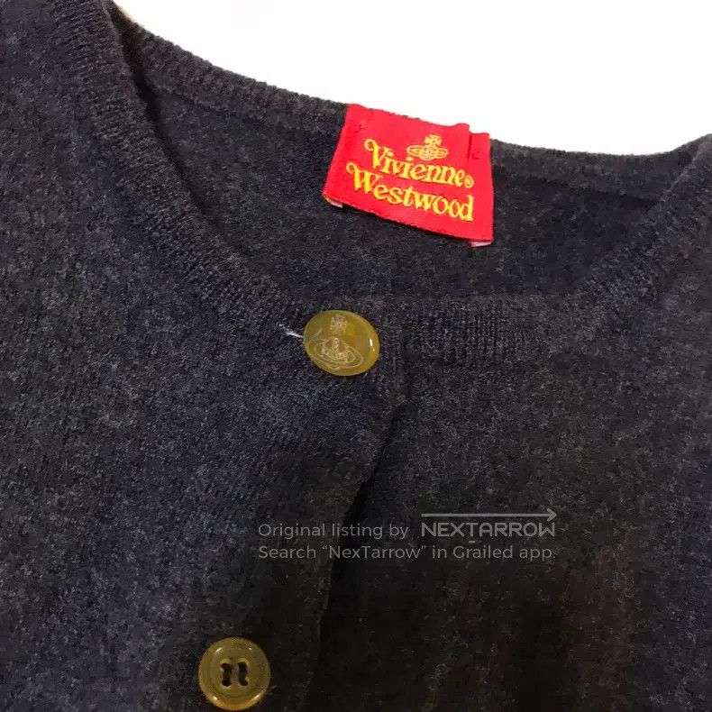 Vivienne Westwood Vivienne Westwood Big Planet embroidered black knit coat Size M / US 6-8 / IT 42-44 - 3 Thumbnail