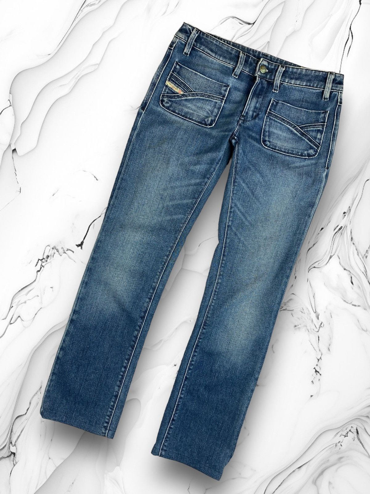 Diesel × Vintage Vintage Y2K Diesel Denim Jeans Size W29 Size 29" - 1 Thumbnail