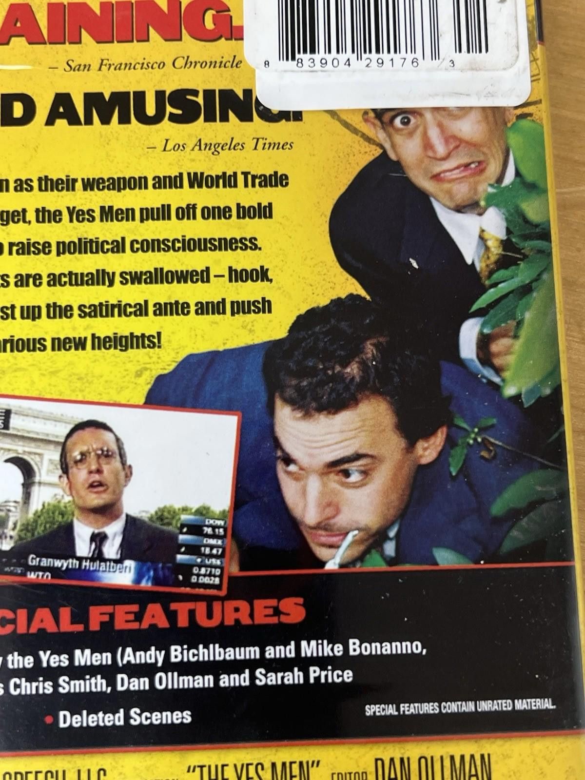 Other The Yes Men - DVD By Andreas Bichlbauer - VERY GOOD Size ONE SIZE - 12 Thumbnail