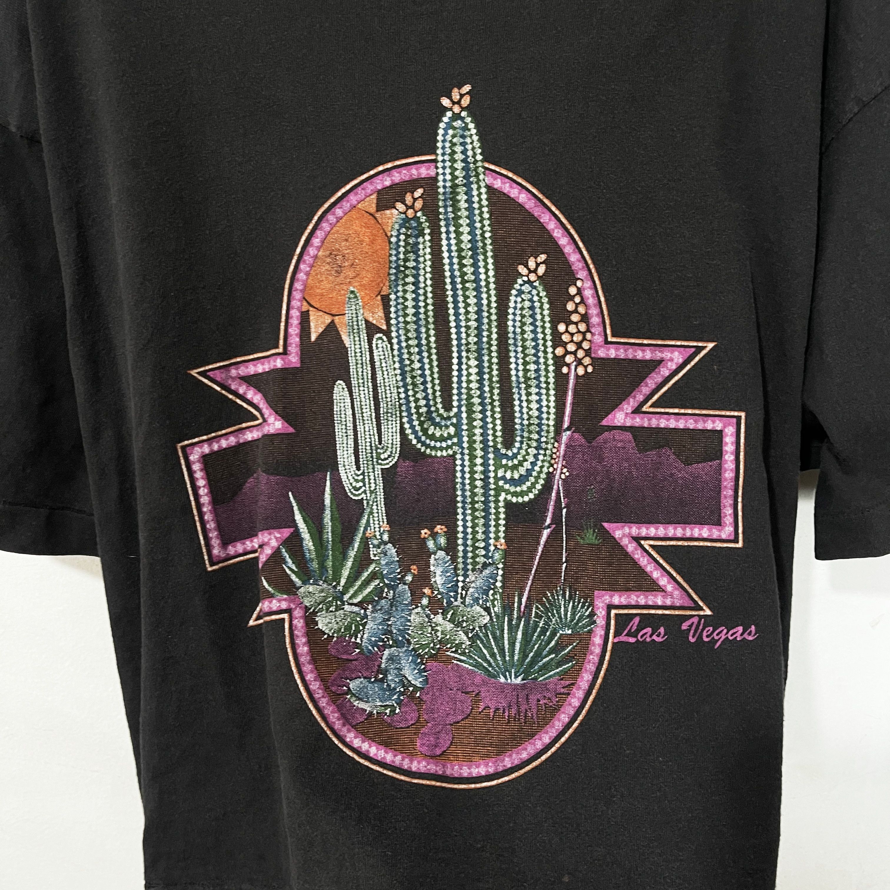 Vintage Vintage 90s Las Vegas Cactus Desert Graphic Crop Size XL / US 12-14 / IT 48-50 - 2 Thumbnail