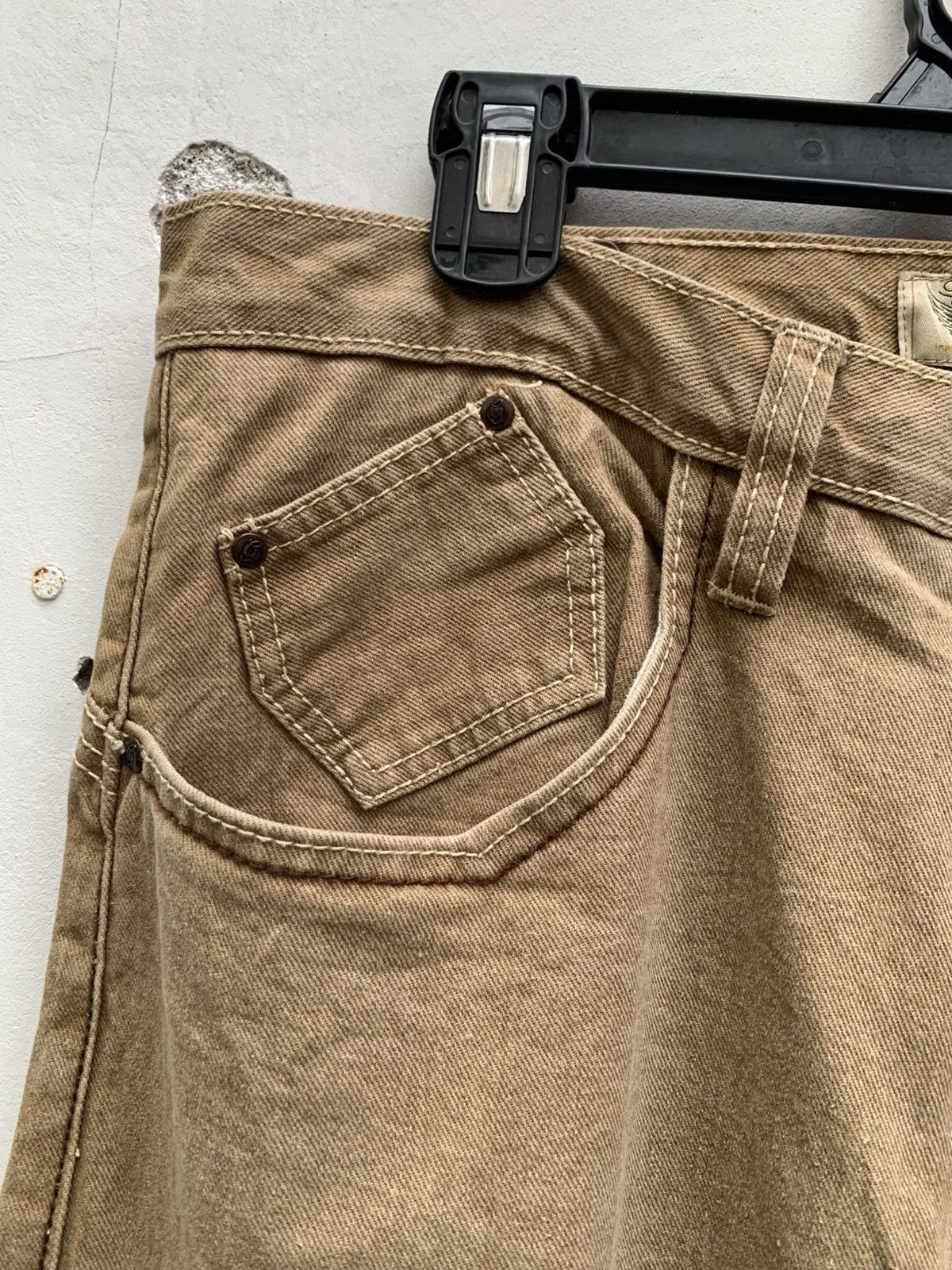 Southpole Vintage G unit 50 cent big embroidery baggy jeans rap pants Size US 34 / EU 50 - 8 Thumbnail