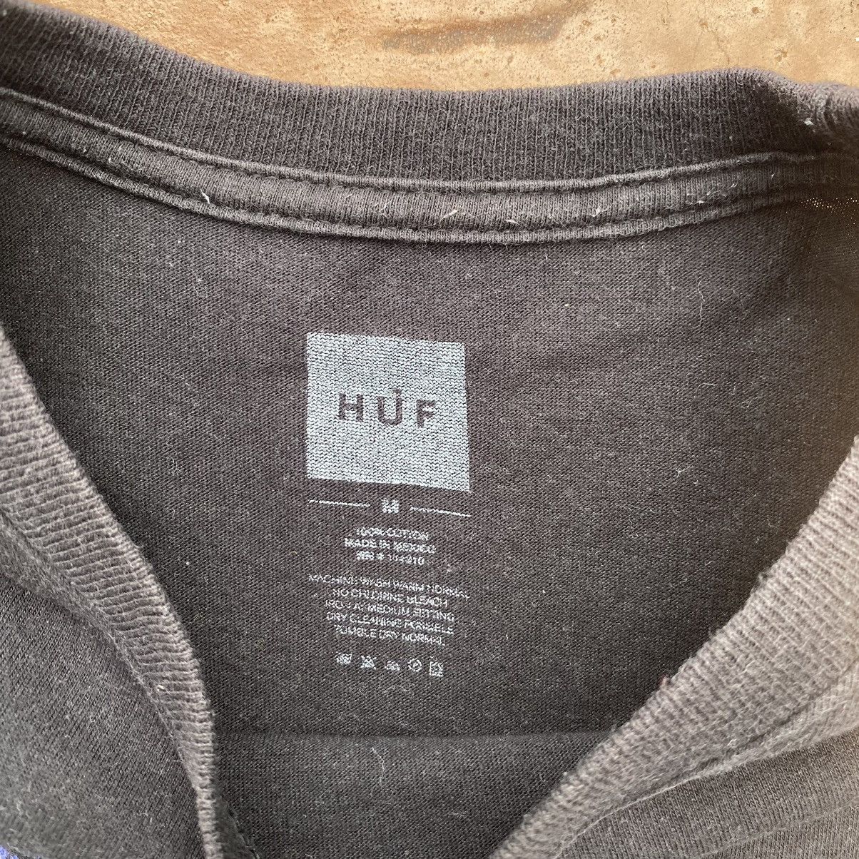 Huf Thrashed Faded HUF Skateboard ERD GRUNGE PORNSTAR TEE Size US M / EU 48-50 / 2 - 4 Thumbnail