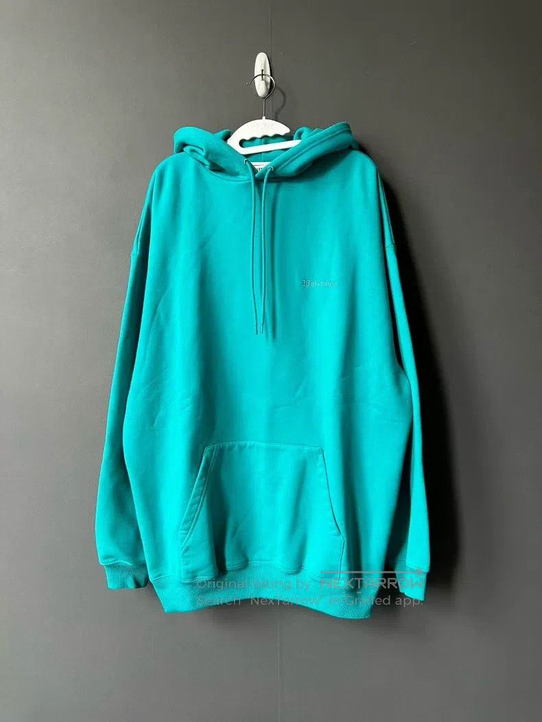 Balenciaga Balenciaga Double B Embroidered Hoodie Size US M / EU 48-50 / 2 - 1 Thumbnail