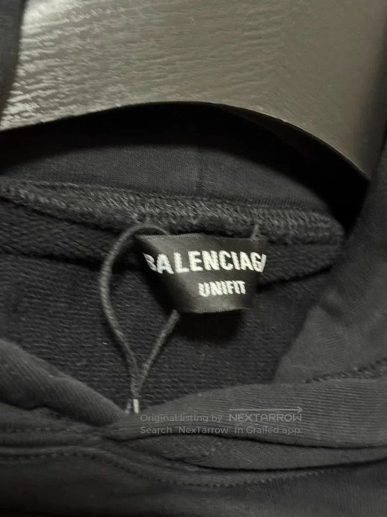 Balenciaga Balenciaga Double Figure Logo Print Hoodie. Size US XL / EU 56 / 4 - 3 Thumbnail